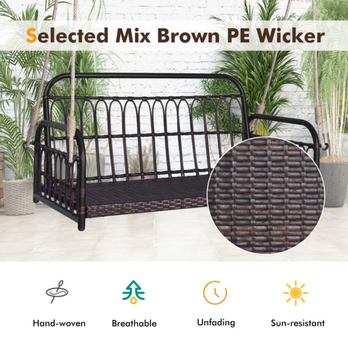 CESICIA YXW-23A Replace-Porch-Swing-Glider-Tops - View #7