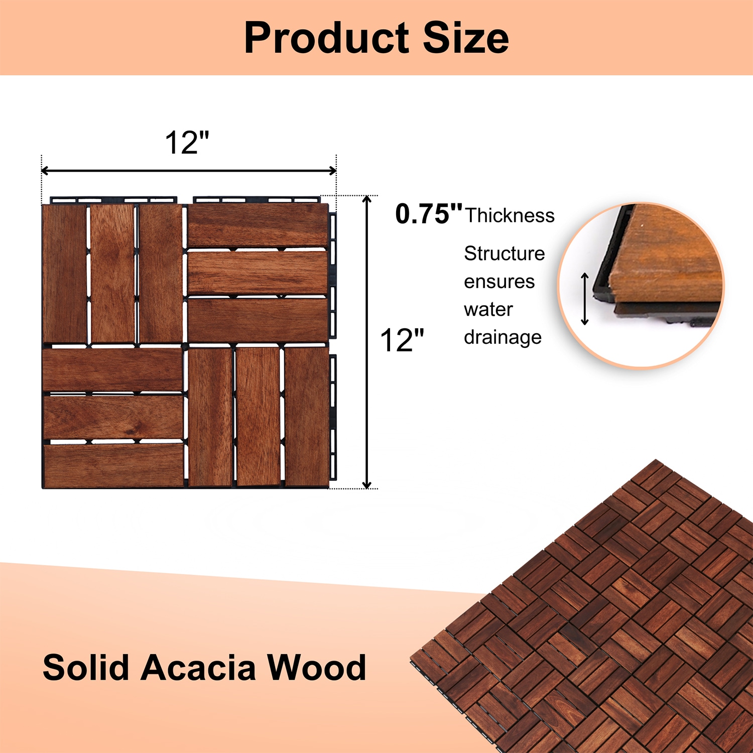 Bybafun YA1000009 Deck-Tiles - View #8