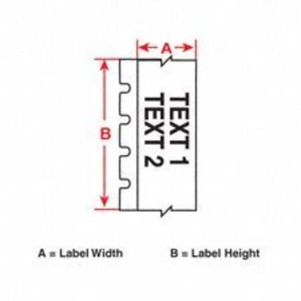 Brady B30C-4000-855-WT signs - View #2
