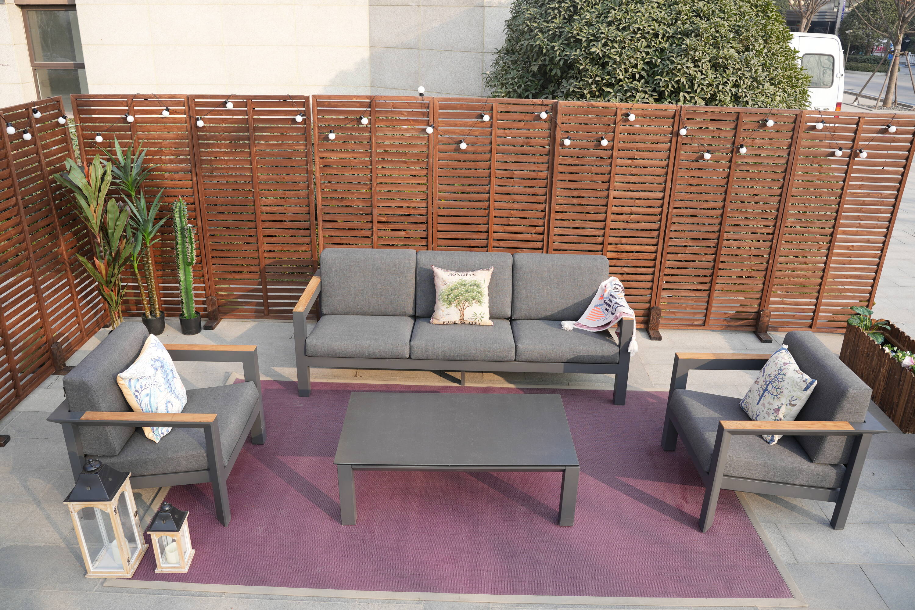 Direct Wicker DWS-2326TS2SC&T Patio-Conversation-Sets - View #3