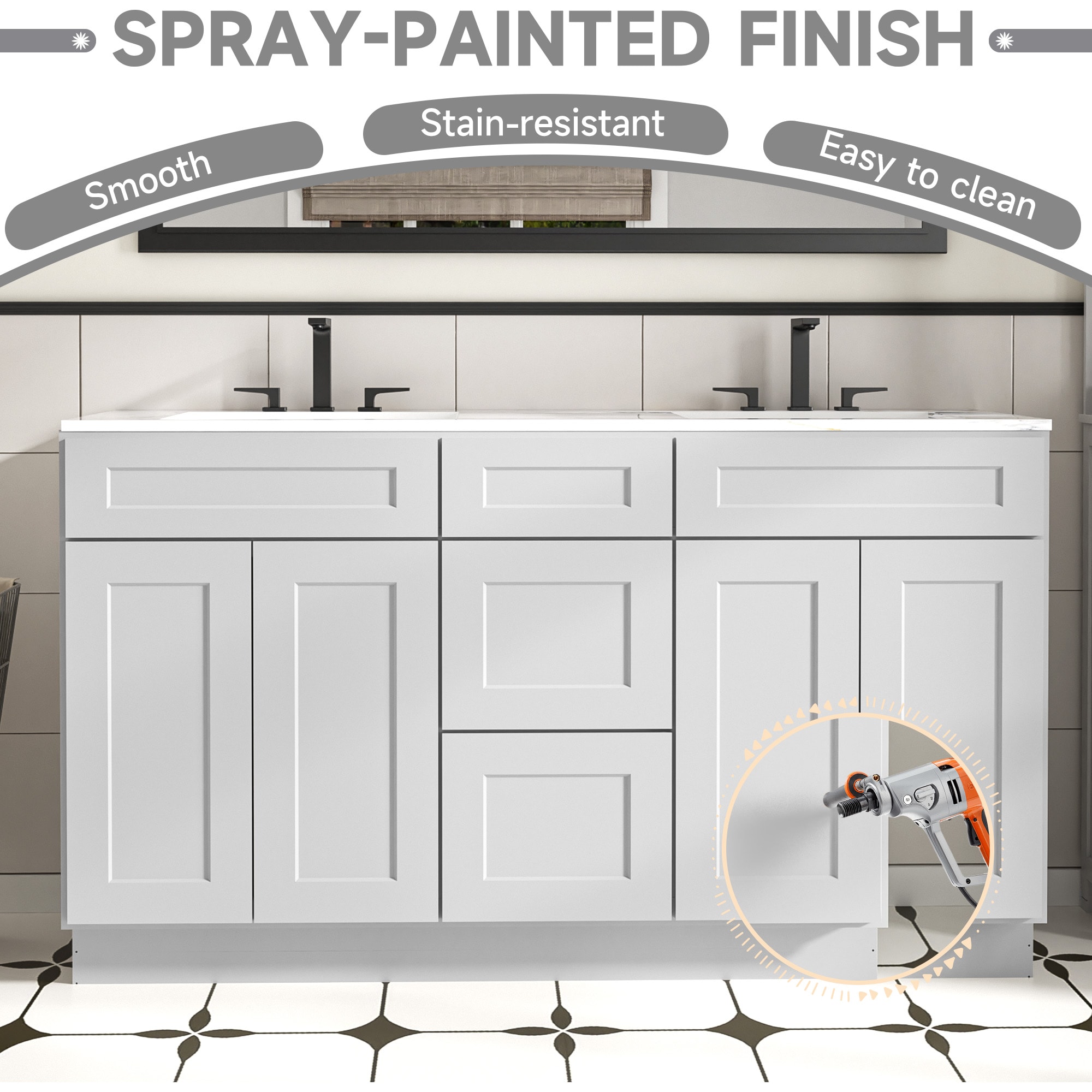 LOVMOR SF-Y-VSD-CG-36 vanities - View #4