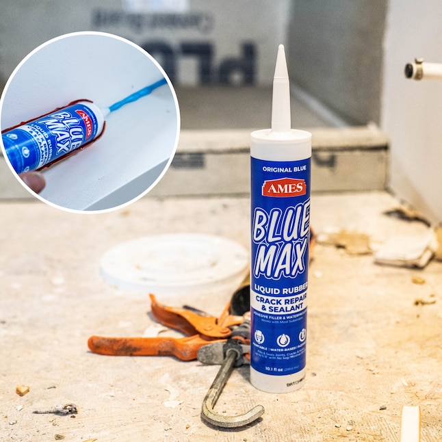 AMES Blue Max 40.4-fl oz Crack Filler in the Concrete & Mortar Repair  department at