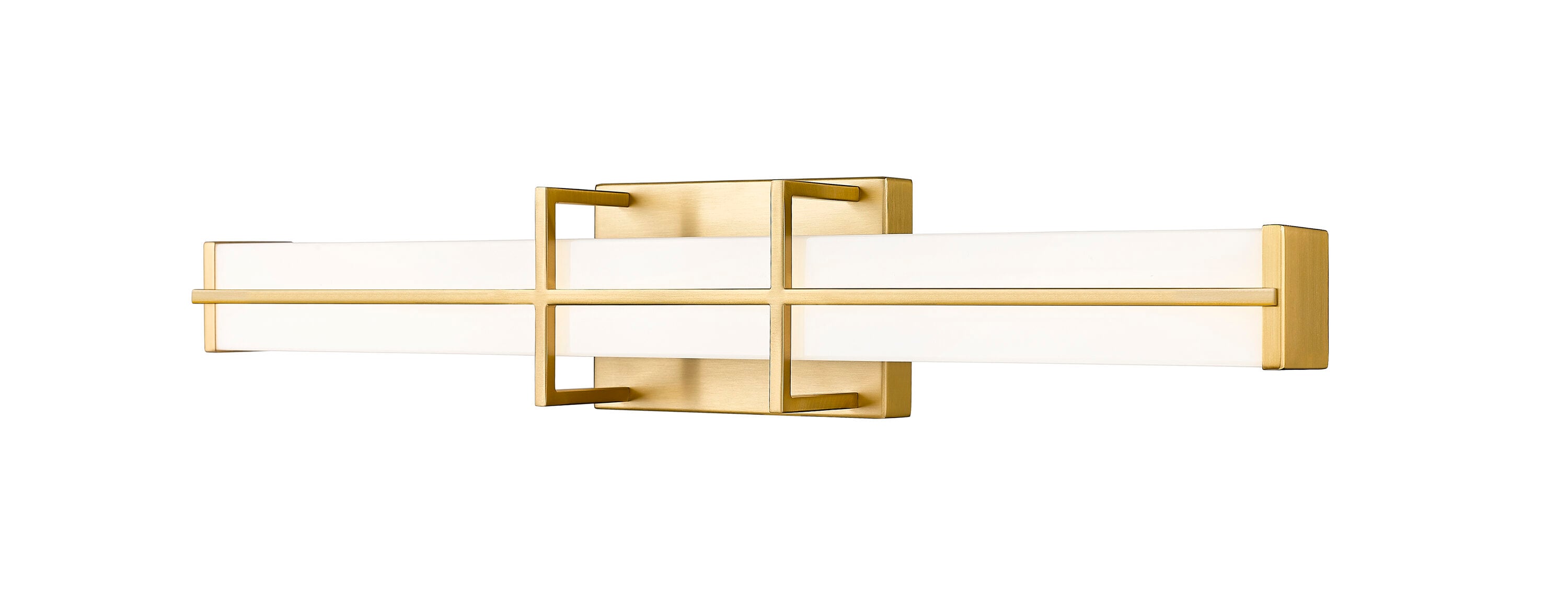 Z-Lite 1011-25W-MGLD-LED Harrison 25-in 1 -Light Gold Integrated LED Modern/contemporary Vanity light