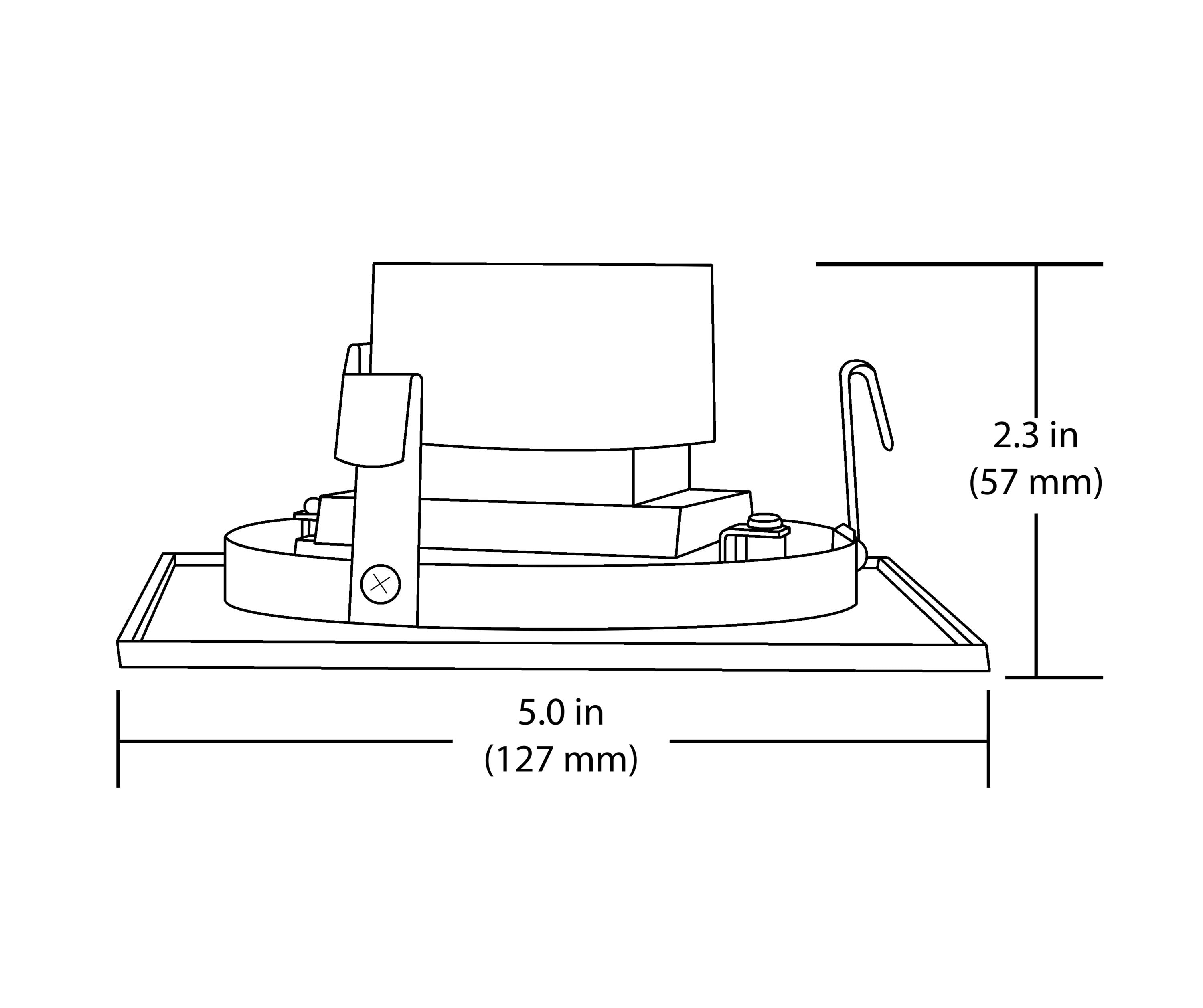 Nicor Lighting DQR4MA11203KWH Led-Retrofit-Downlight - View #11