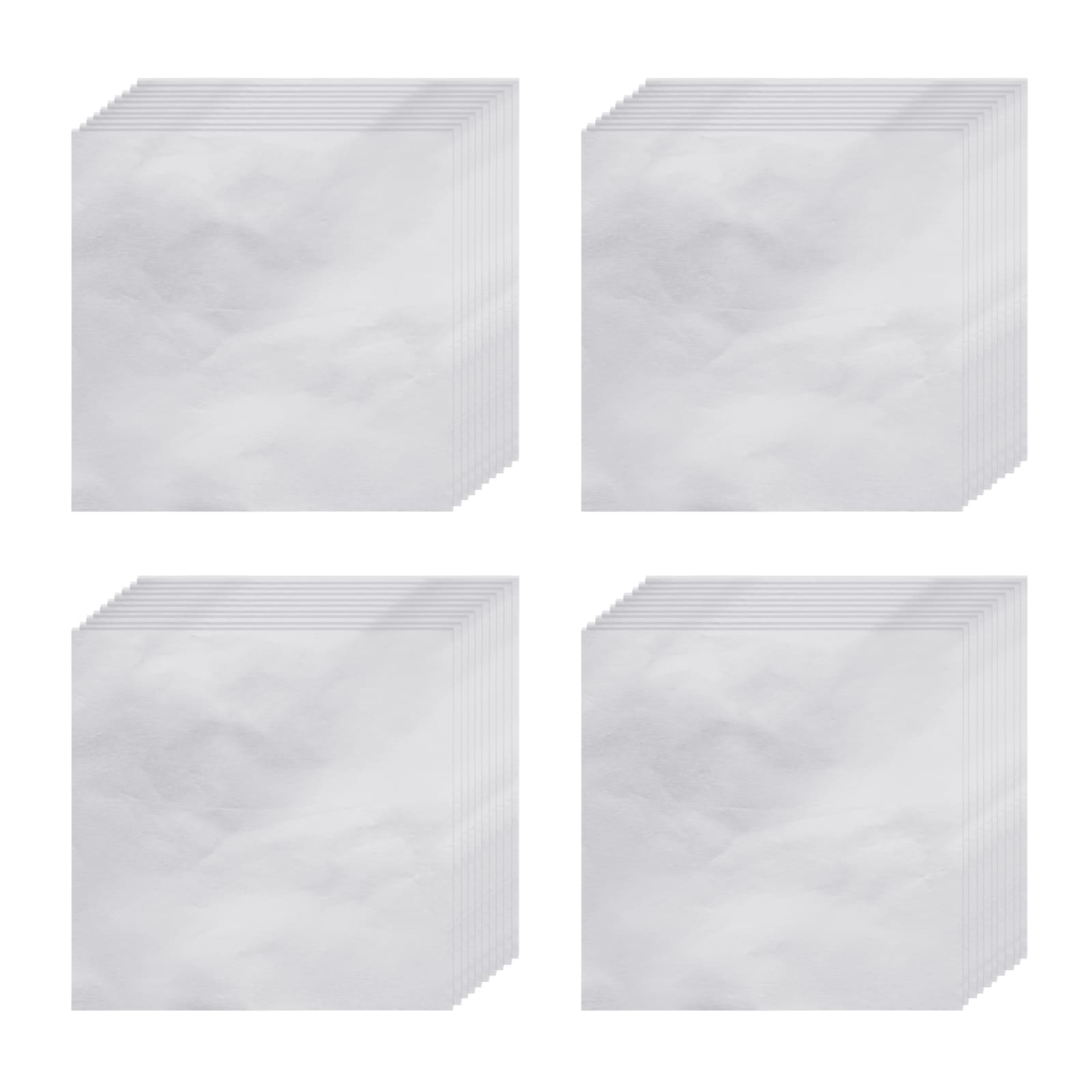 Unique Bargains 100pcs Foil Candy Wrappers 4 x 4inch Chocolate Bar Wrappers Aluminum Foil Paper for Caramel Candy Packaging Decoration (Silver Glossy Finish) #S26042200UX2764