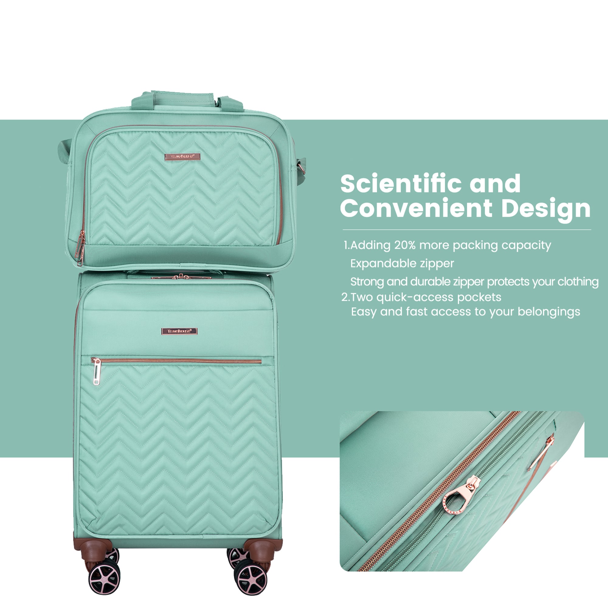 SINOFURN SYD9400007GN Luggage-And-Luggage-Sets - View #5