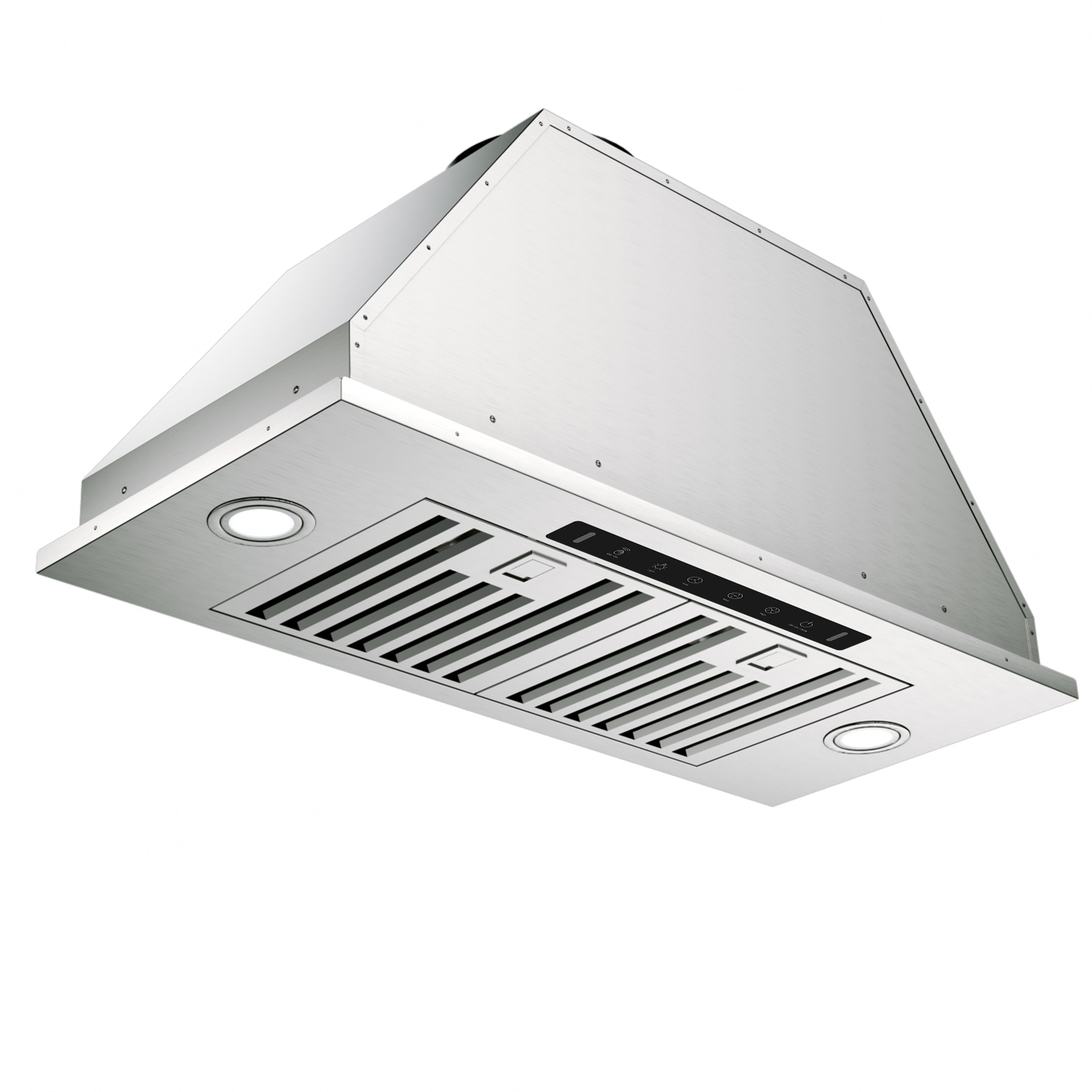 VIKIO INB01SS30 30 inch Ducted 900-CFM Stainless steel Insert Under Cabinet Range Hood with Charcoal Filter