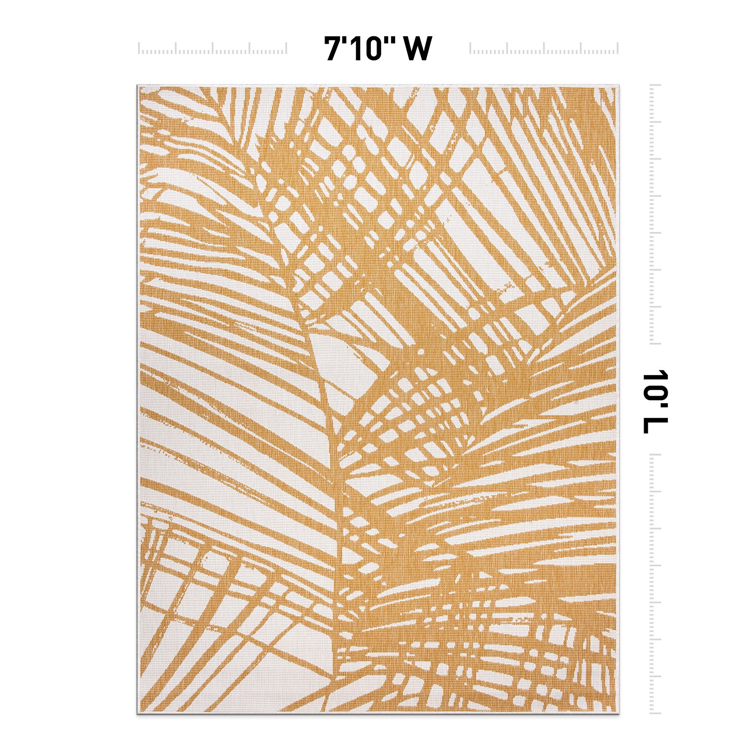 World Rug Gallery 4027YELLOW8X10 rugs - View #2