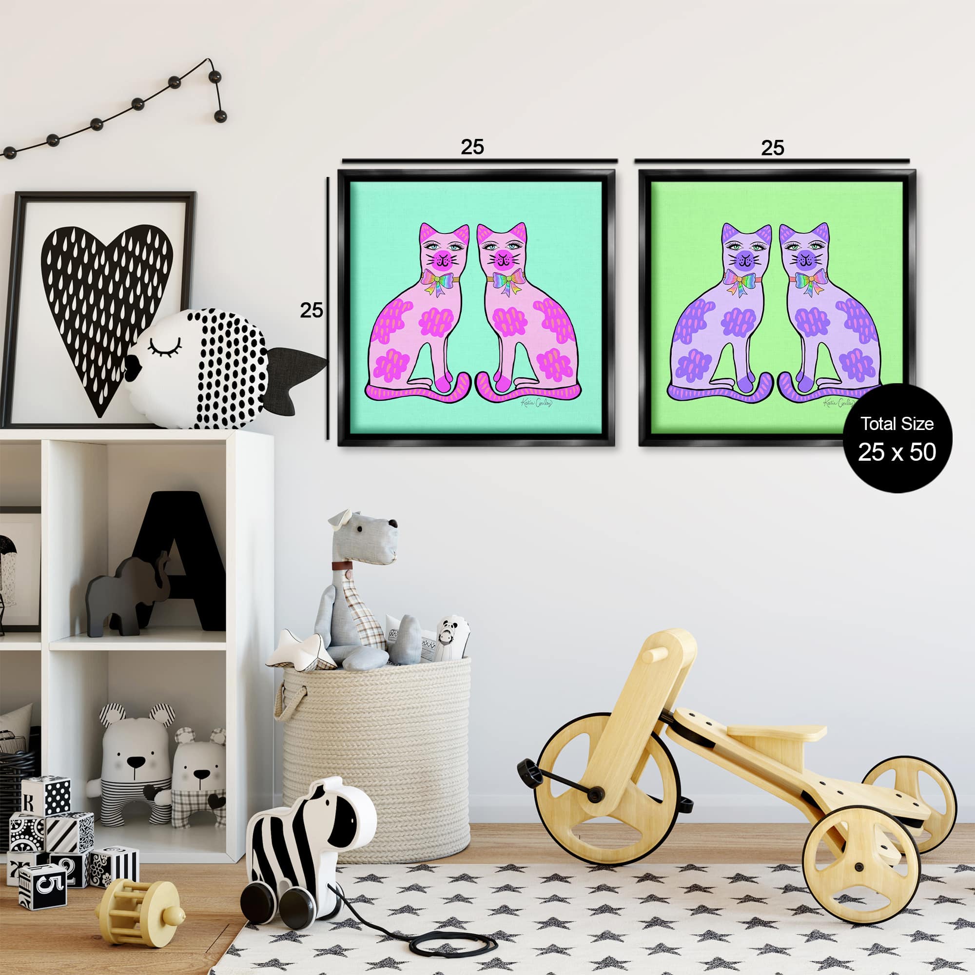 Stupell Industries B2-794-FFB-2PC-24X24 Wall-Art - View #2