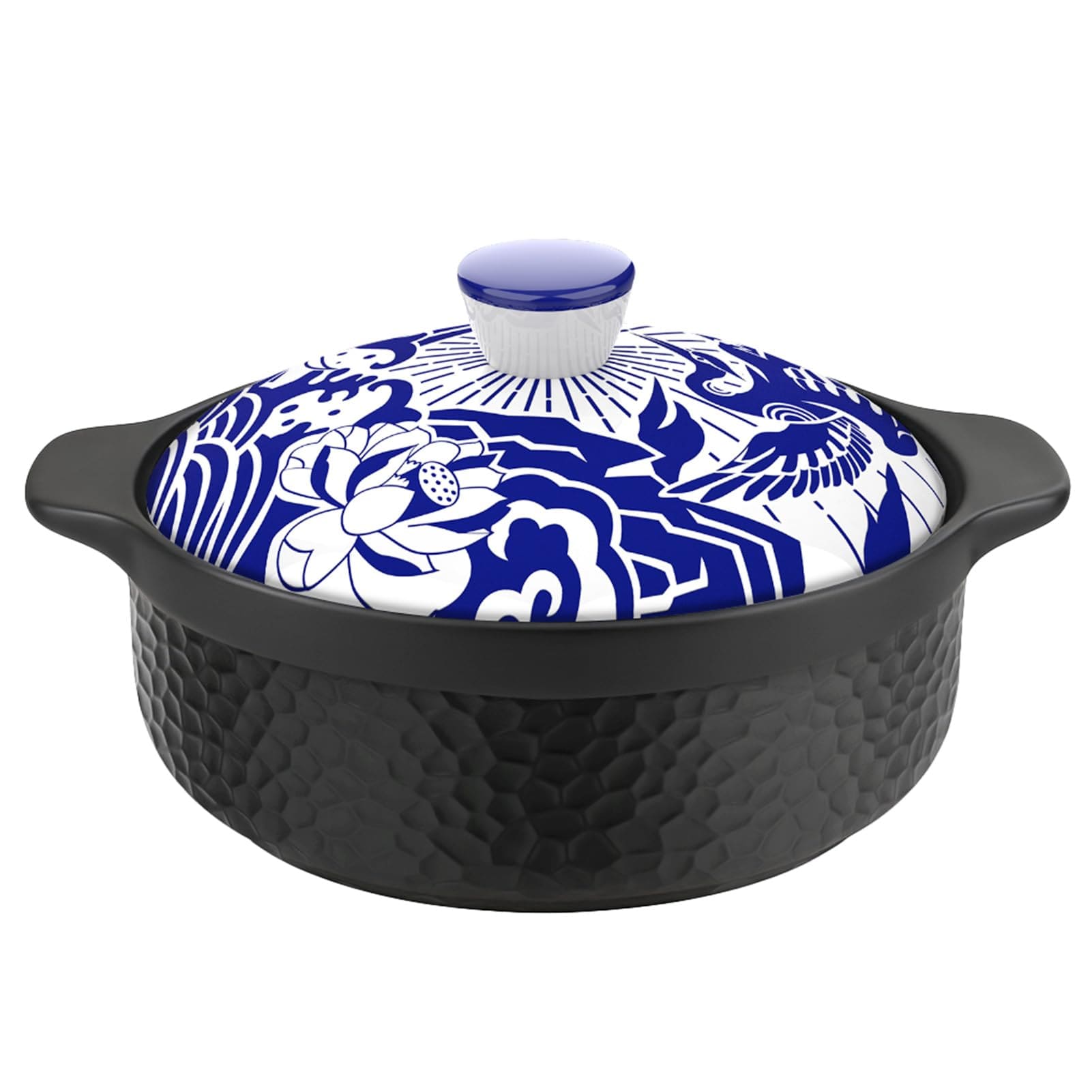 Aoibox  2 2 Quart Heavy Duty Clay Pot for Soups Stews and Braising Replaces Dutch Oven and Stock Pot Claypot