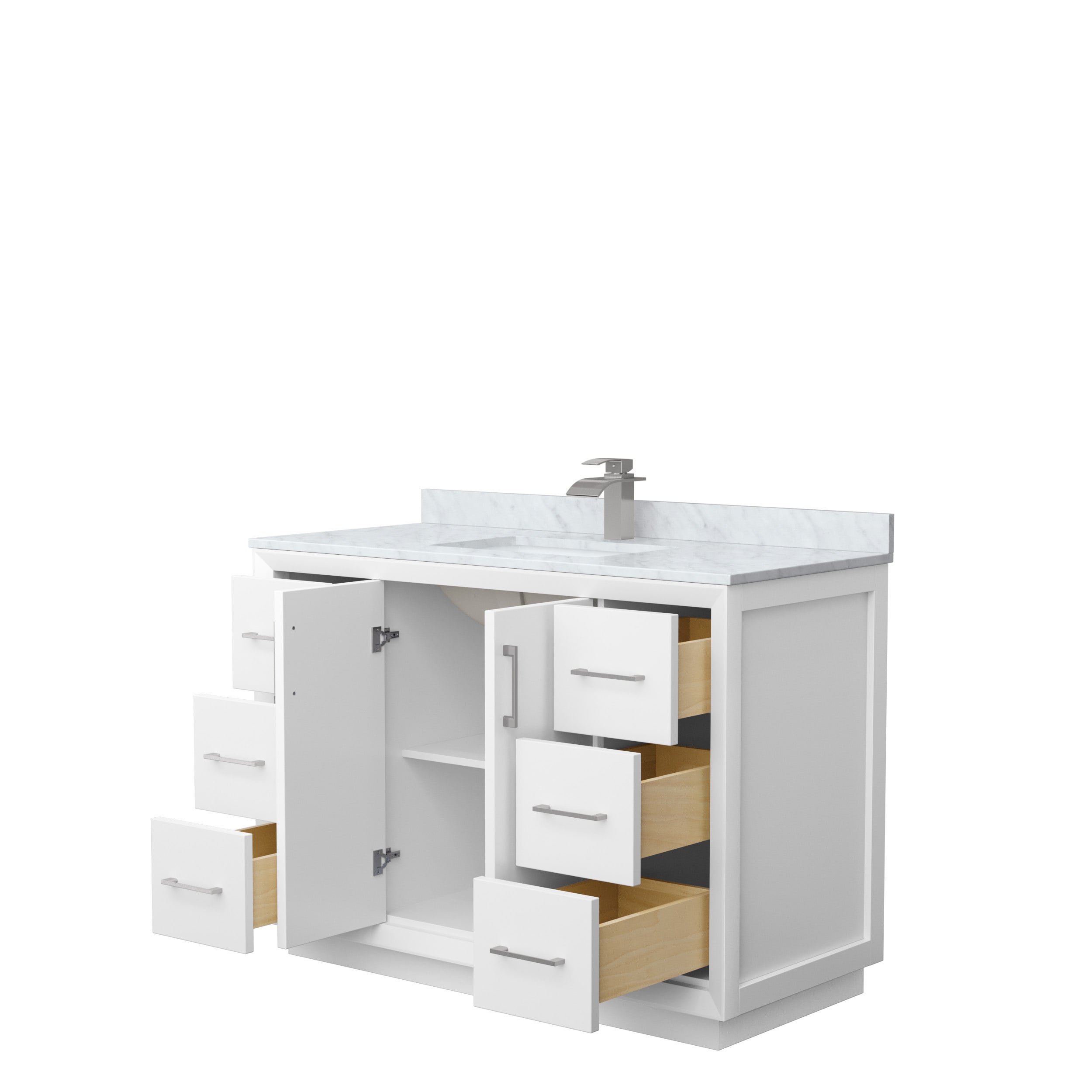 Wyndham Collection WCF414148SWHCMUNSMXX Bath-Vanity-Combo - View #2