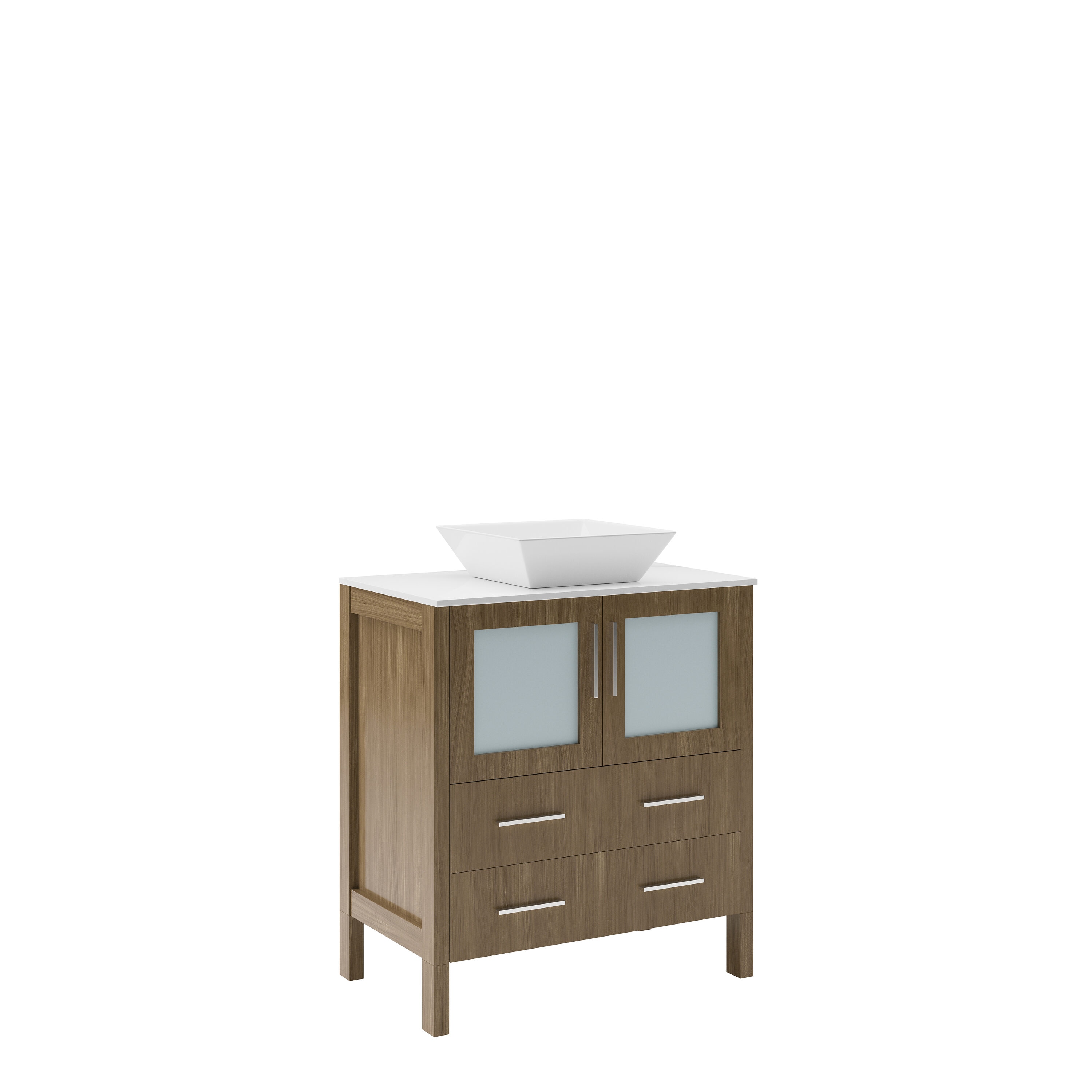 Fresca FCB6230GO-CWH-V Bath-Vanity-Combo - View #2