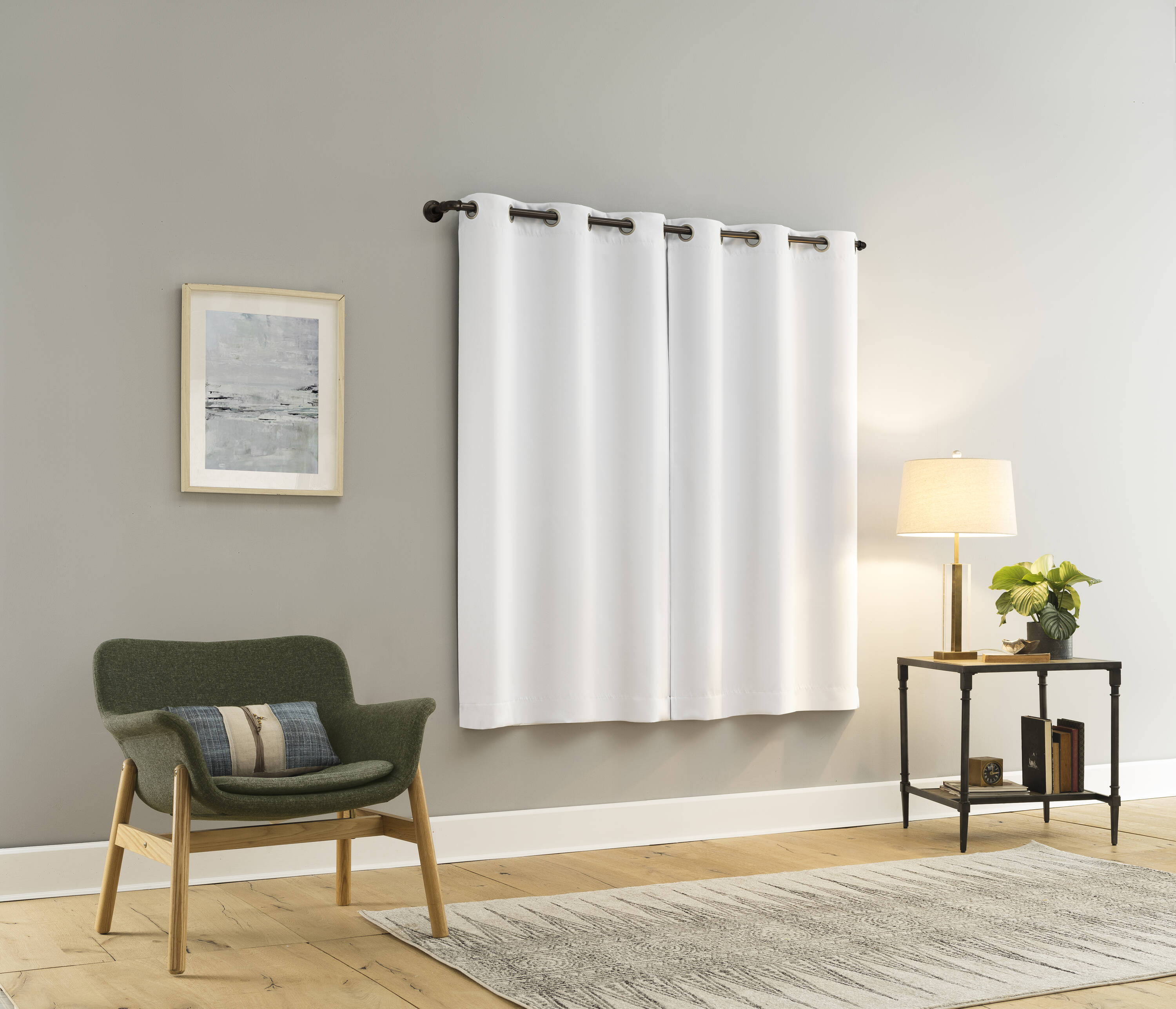 Sun Zero DOUGLAS 74X63 WHITE curtains - View #5