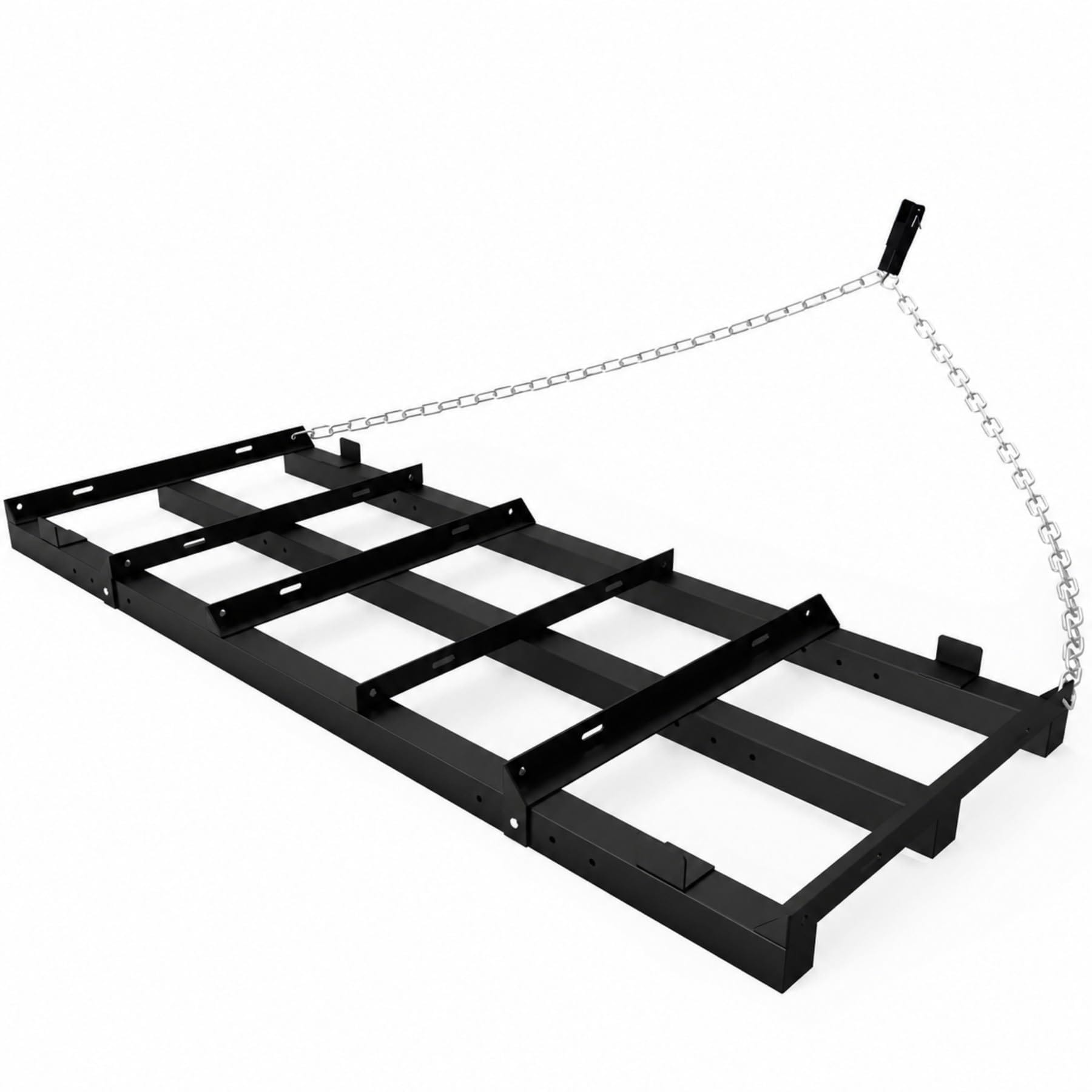 Phyfalip 4 FT Heavy Duty Driveway Grader Drag Harrow with Adjustable ...