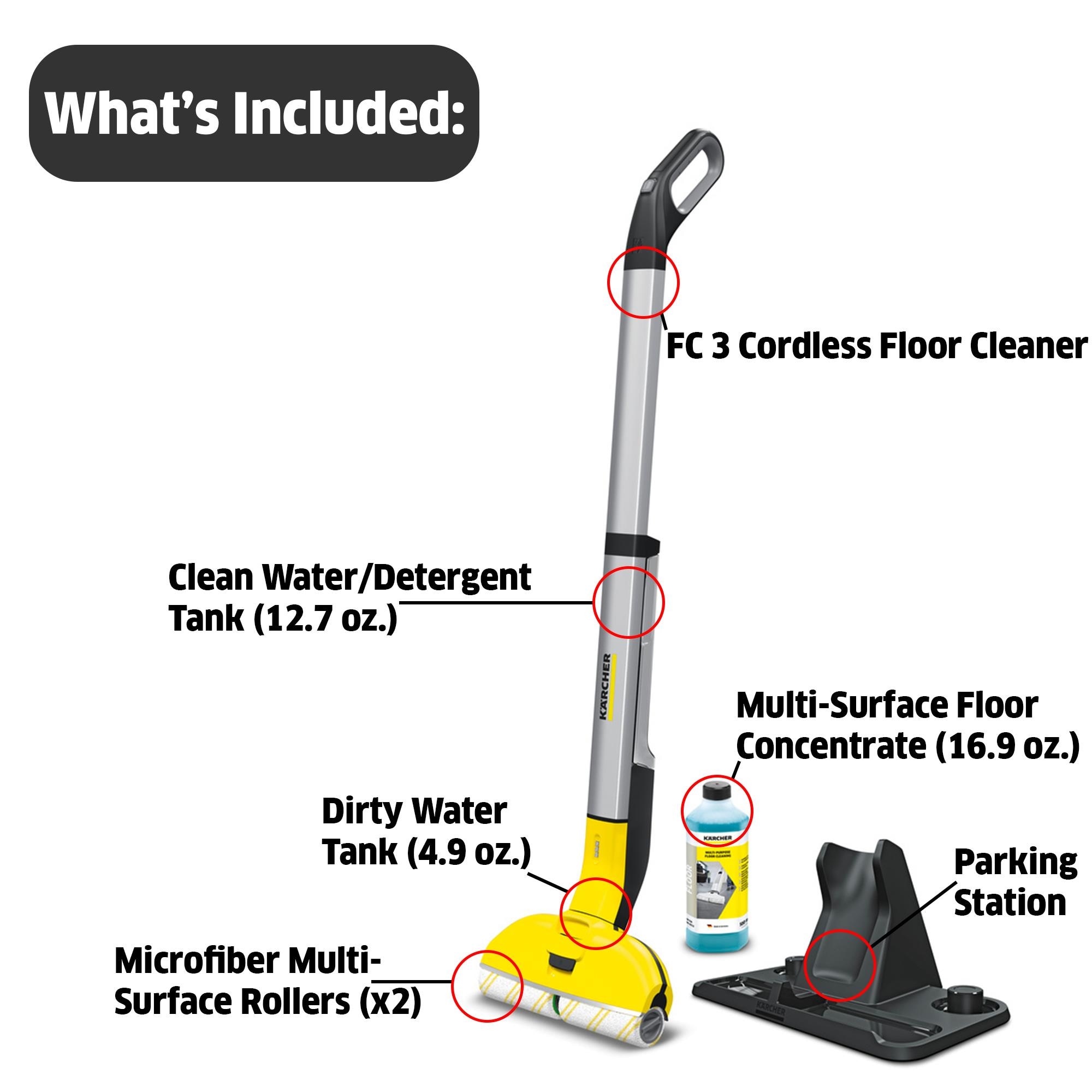 Karcher FC7 Cordless Indoor Hard Floor Cleaner