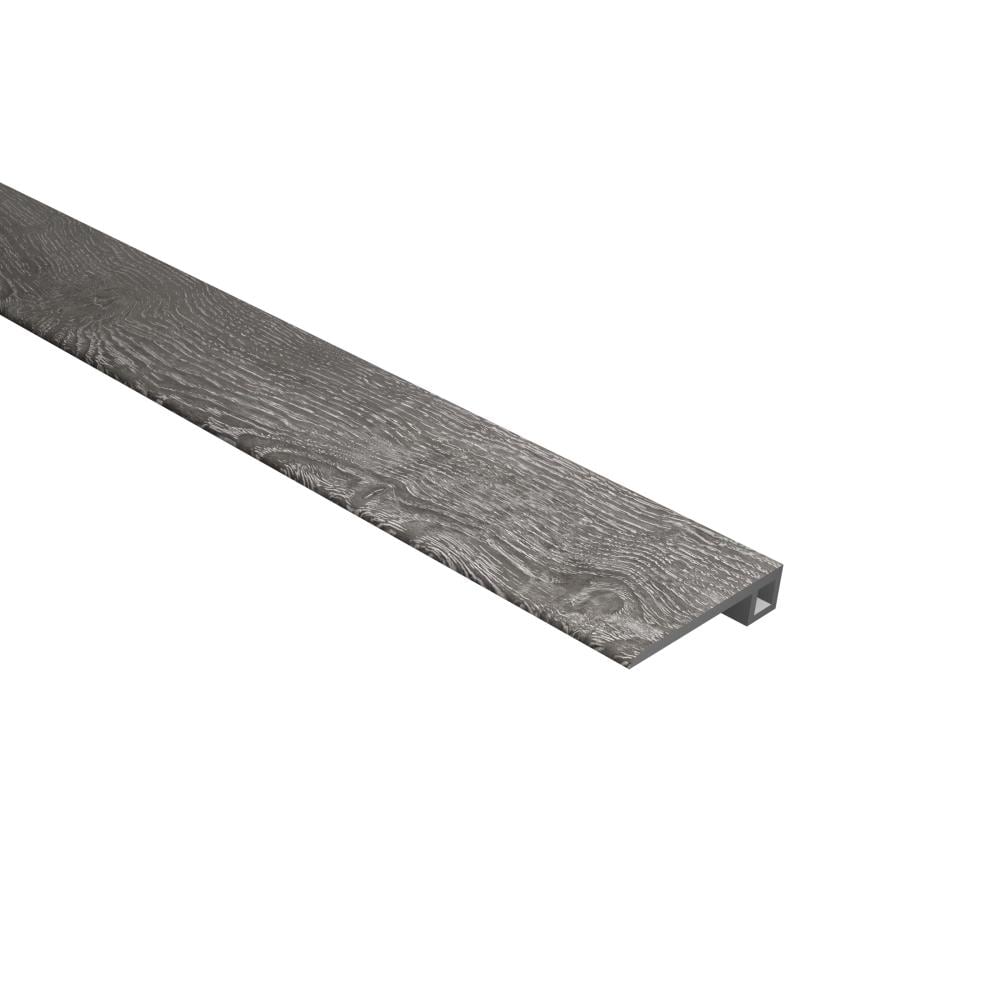 CALI 7914500518 Mute Step Breakwater Oak 0.31-in T x 1.37-in W x 72-in L Vinyl Threshold