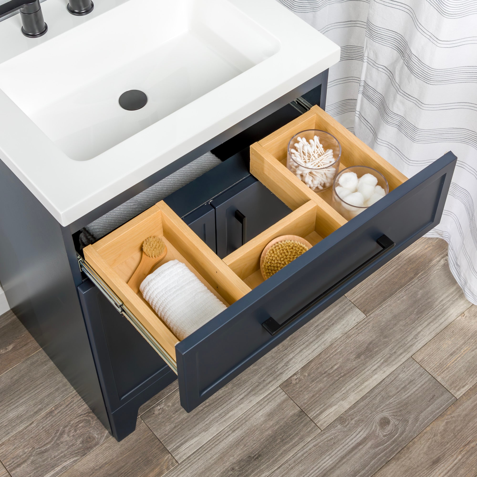 Style Selections LW24W24P2-DB-S Bath-Vanity-Combo - View #3