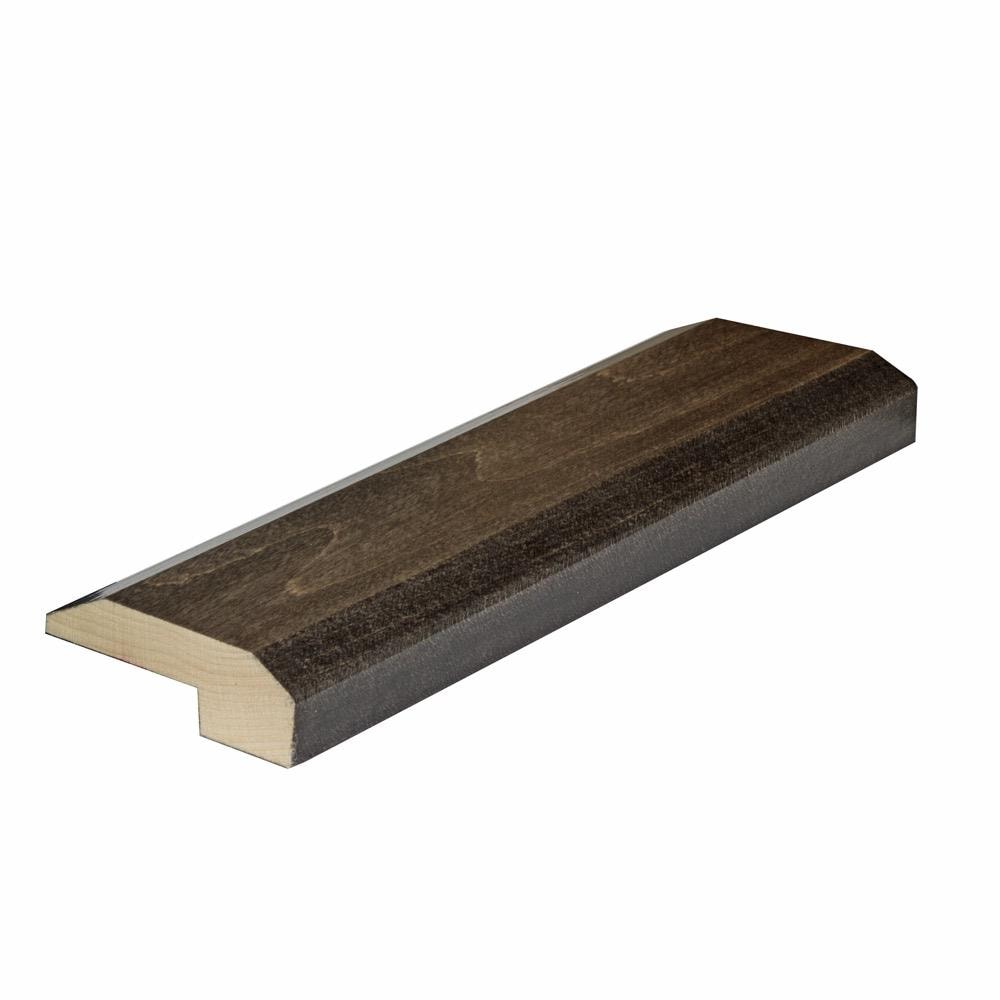 Flexco Midnight 0.688-in T x 2-in W x 78-in L Solid Wood Threshold