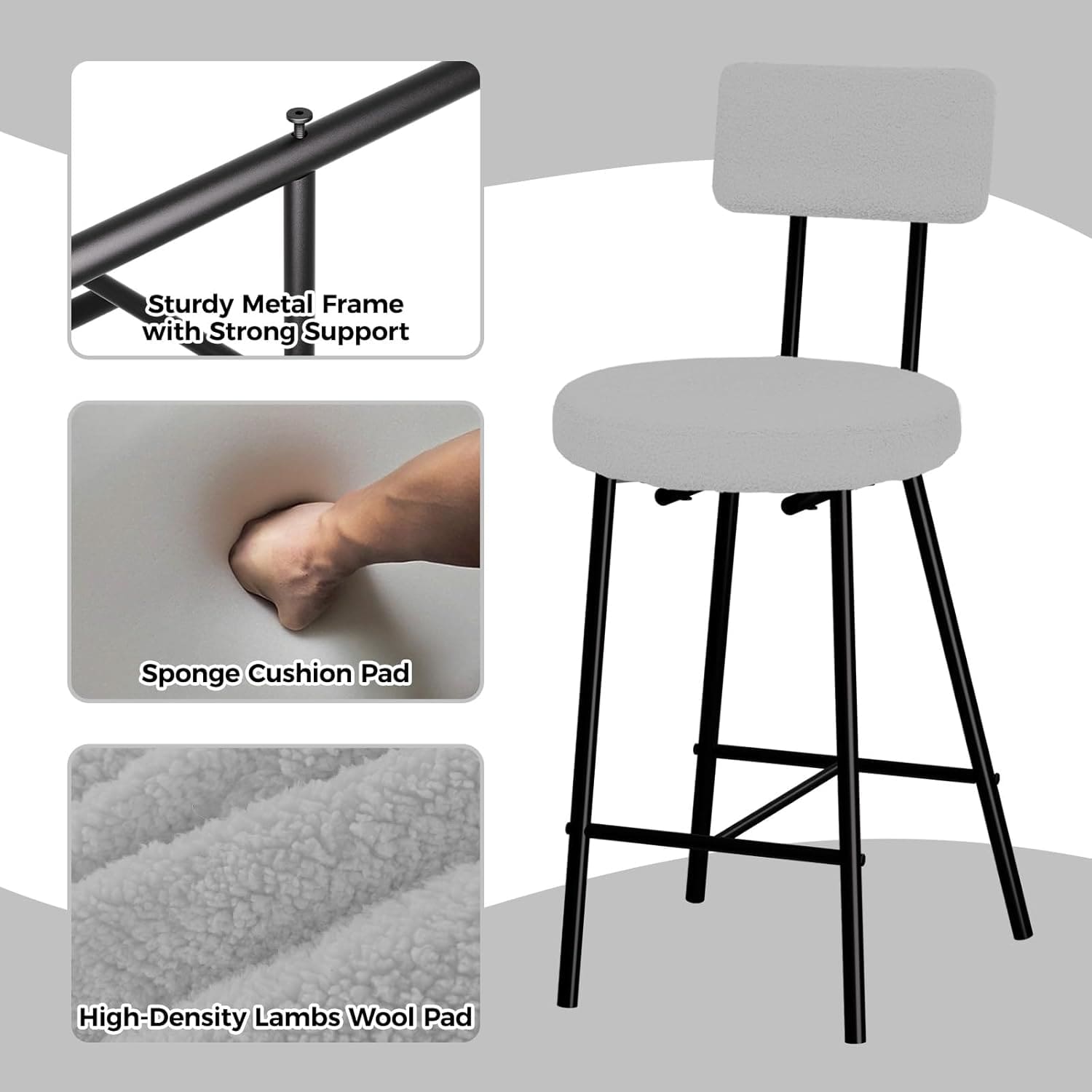 Qeetex LHF-YZ-PHK-335F5CAJ stools - View #4