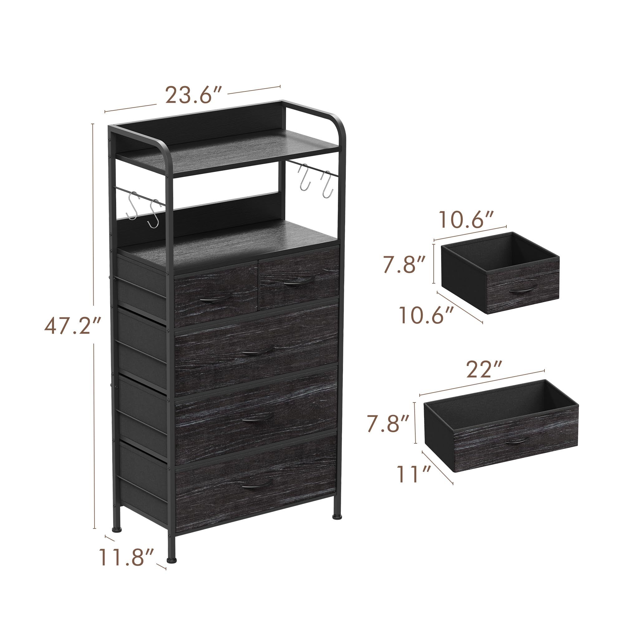 Qeetex HHYLS-PHO0WOK6UVW dressers - View #3