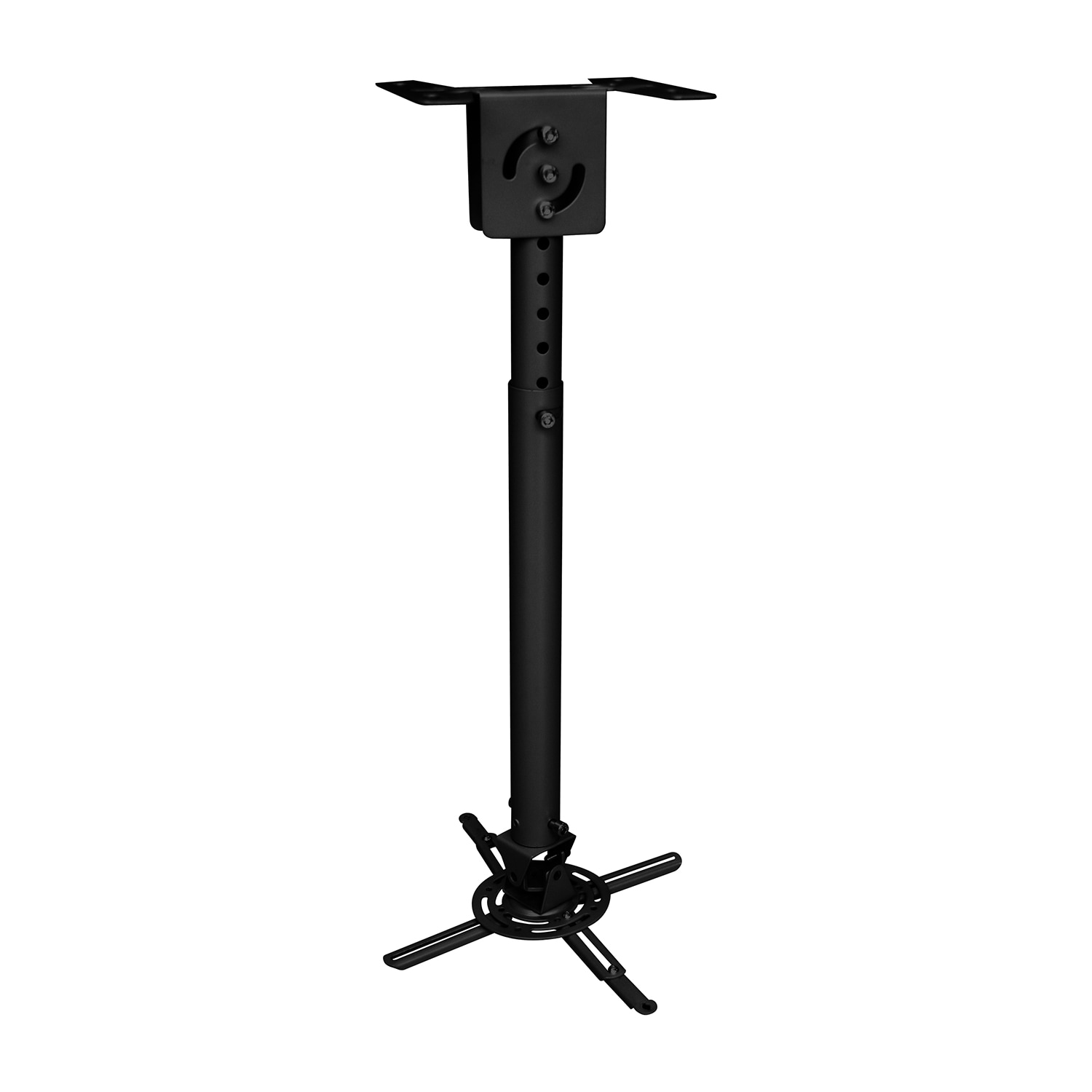 Promounts UPR-PRO200 Premium Universal Extended Overhead Ceiling Projector Mount, Supports Up To 22Lbs