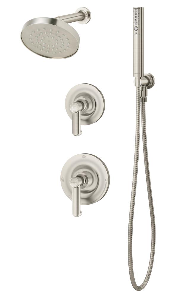 Symmons Museo Satin Nickel 2-handle Single Function Shower Faucet ...