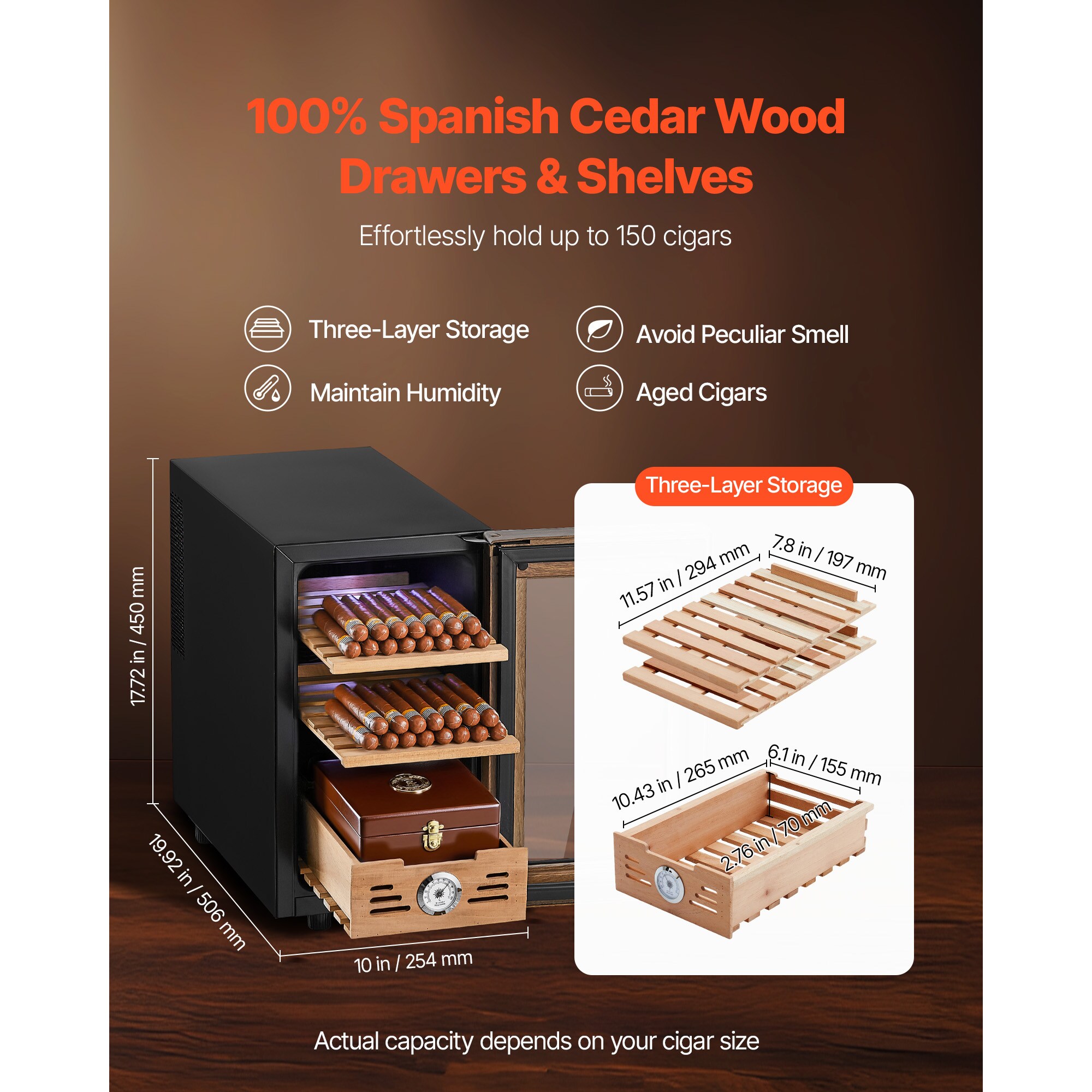 VEVOR DXQBSJBDTZL1M4YNAV1 humidors - View #5