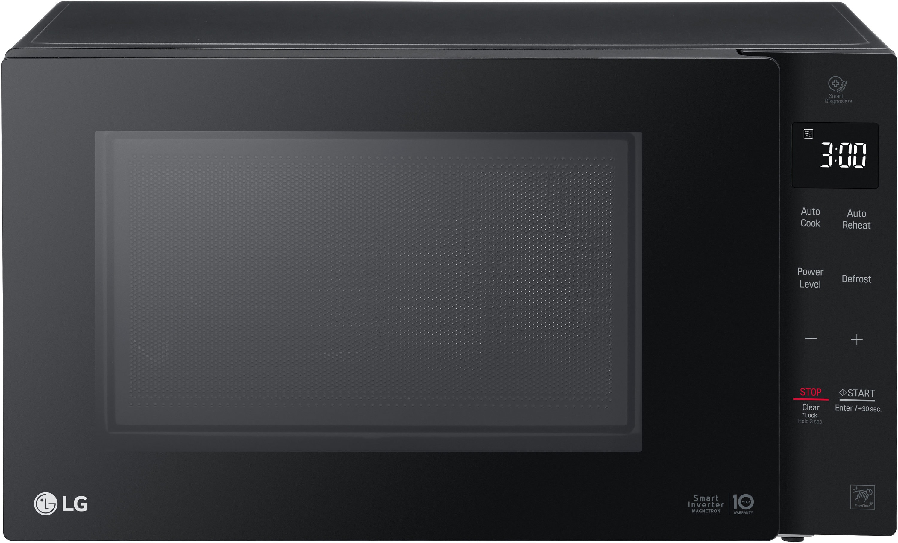 LG 2-cu ft 1200-Watt Sensor Cooking Controls Countertop Microwave (Black Stainless  Steel) in the Countertop Microwaves department at