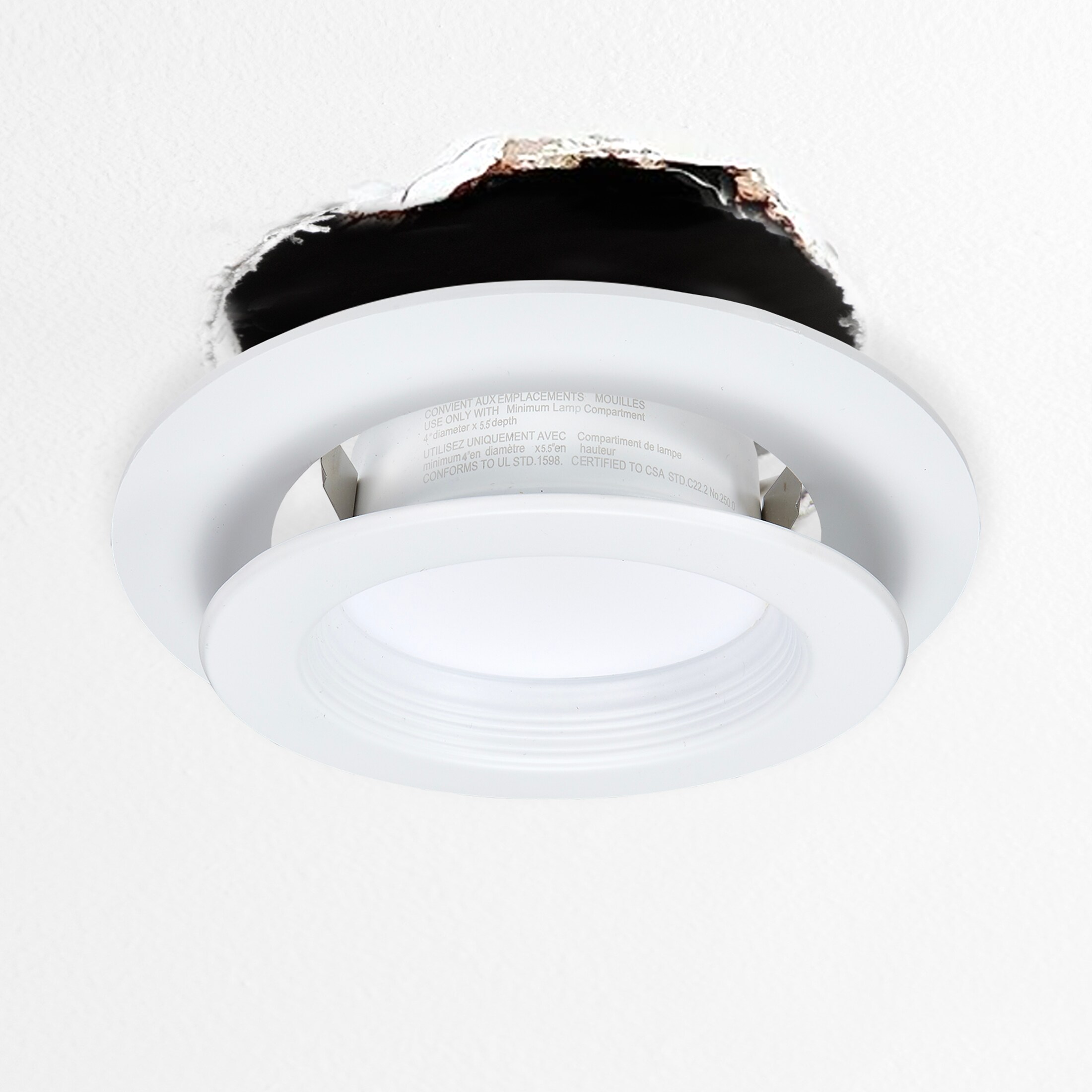 Maxxima MRL-4RING-12 Recessed-Ceiling-Light-Seals-Barriers - View #4