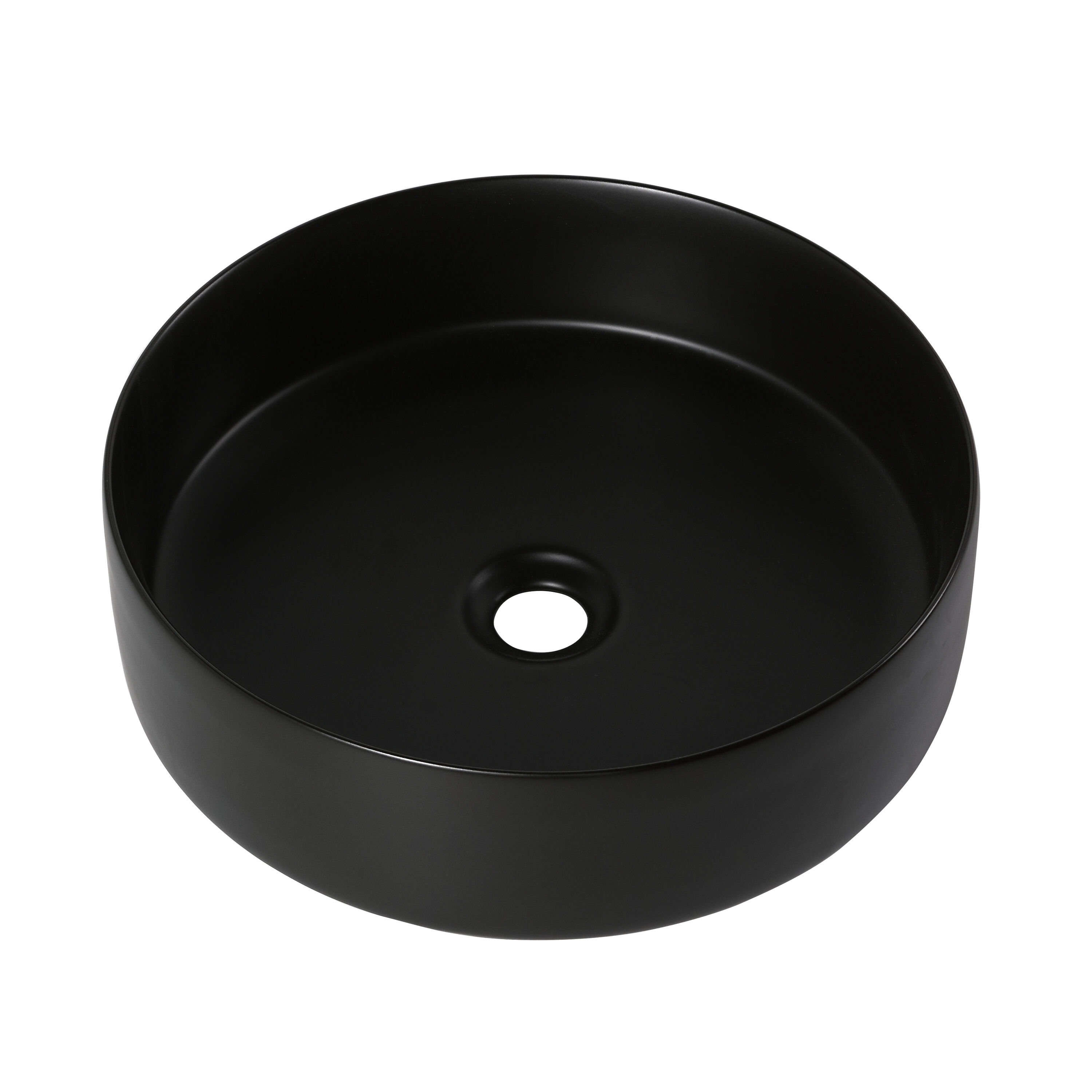 Tahanbath - Ceramic Circular Vessel Bathroom Sink Art Sink