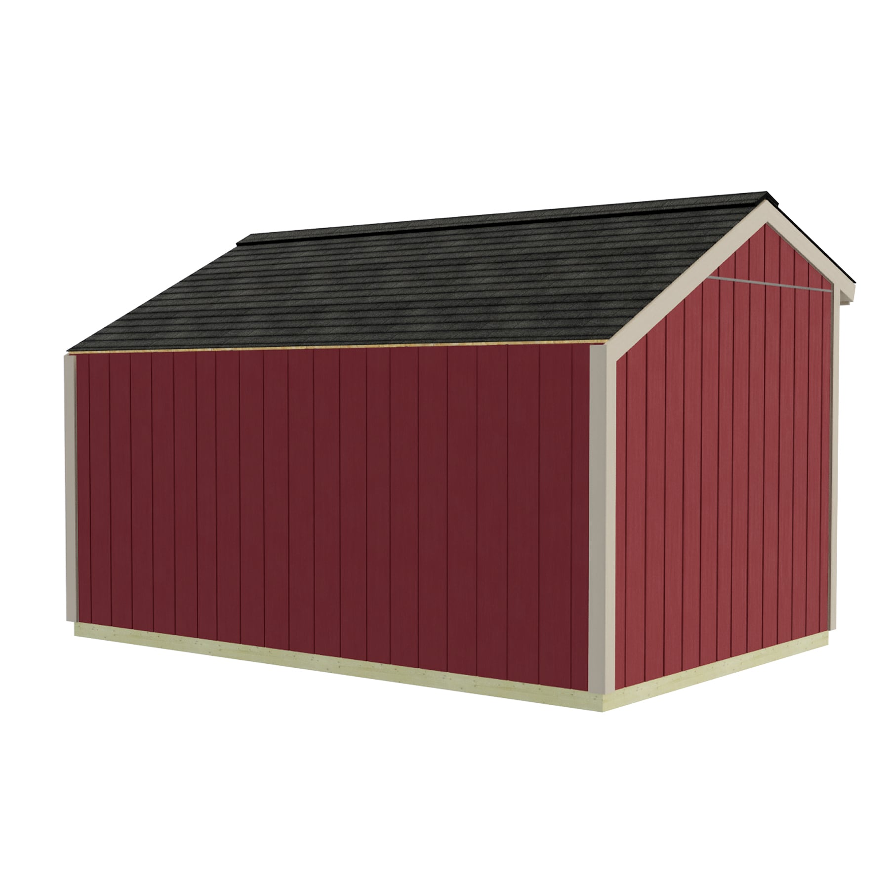 Best Barns Aspen 8-ft X 12-ft Saltbox Style Wood Outdoor Storage Shed 