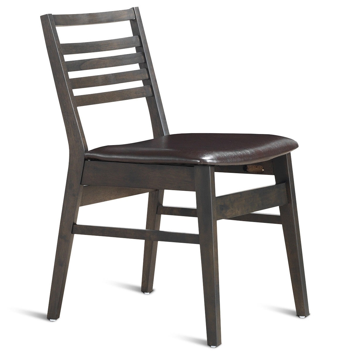 CASAINC WF-HW59408CF-LA Dining Chair Modern Dark Gray Wingback Chair