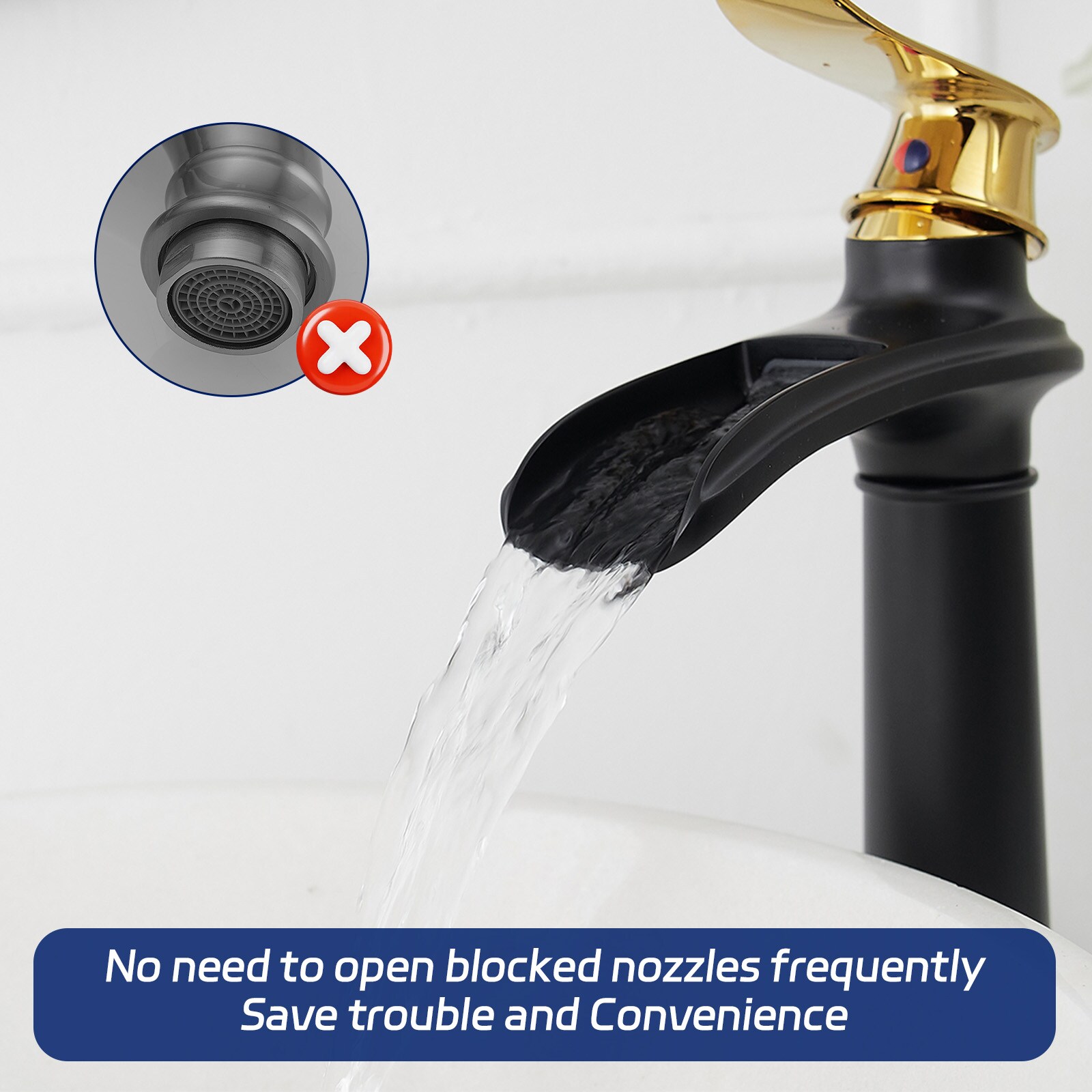 BWE A-96046H-GBK Lavatory-Faucets - View #3