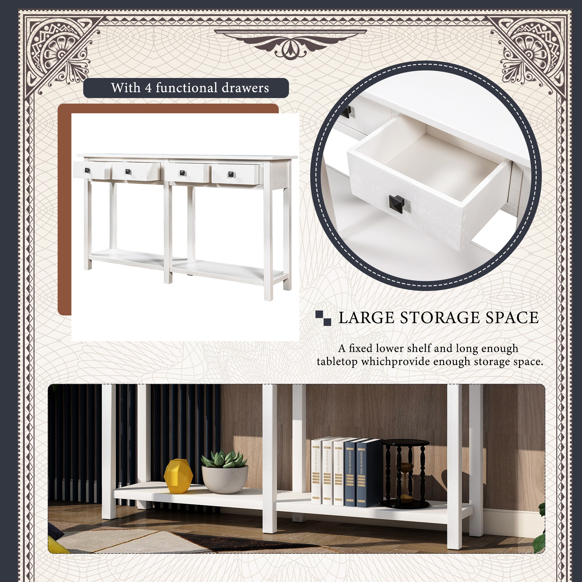 Sumyeg TR-WF188957AAL Console-Sofa-Tables - View #6