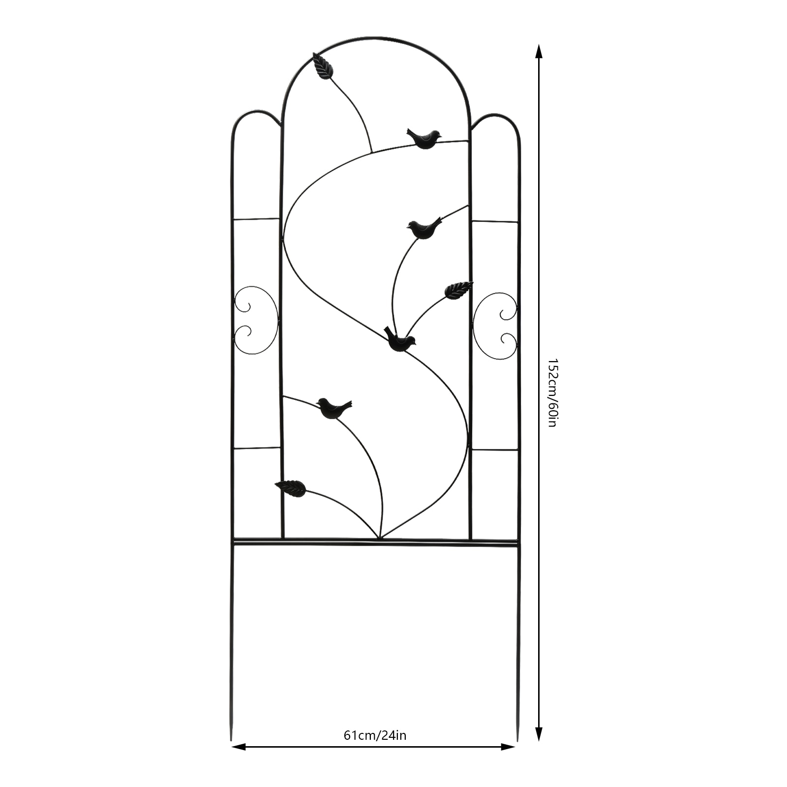 CNCEST YLJHASW3WDZJ8 Garden-Trellis - View #4