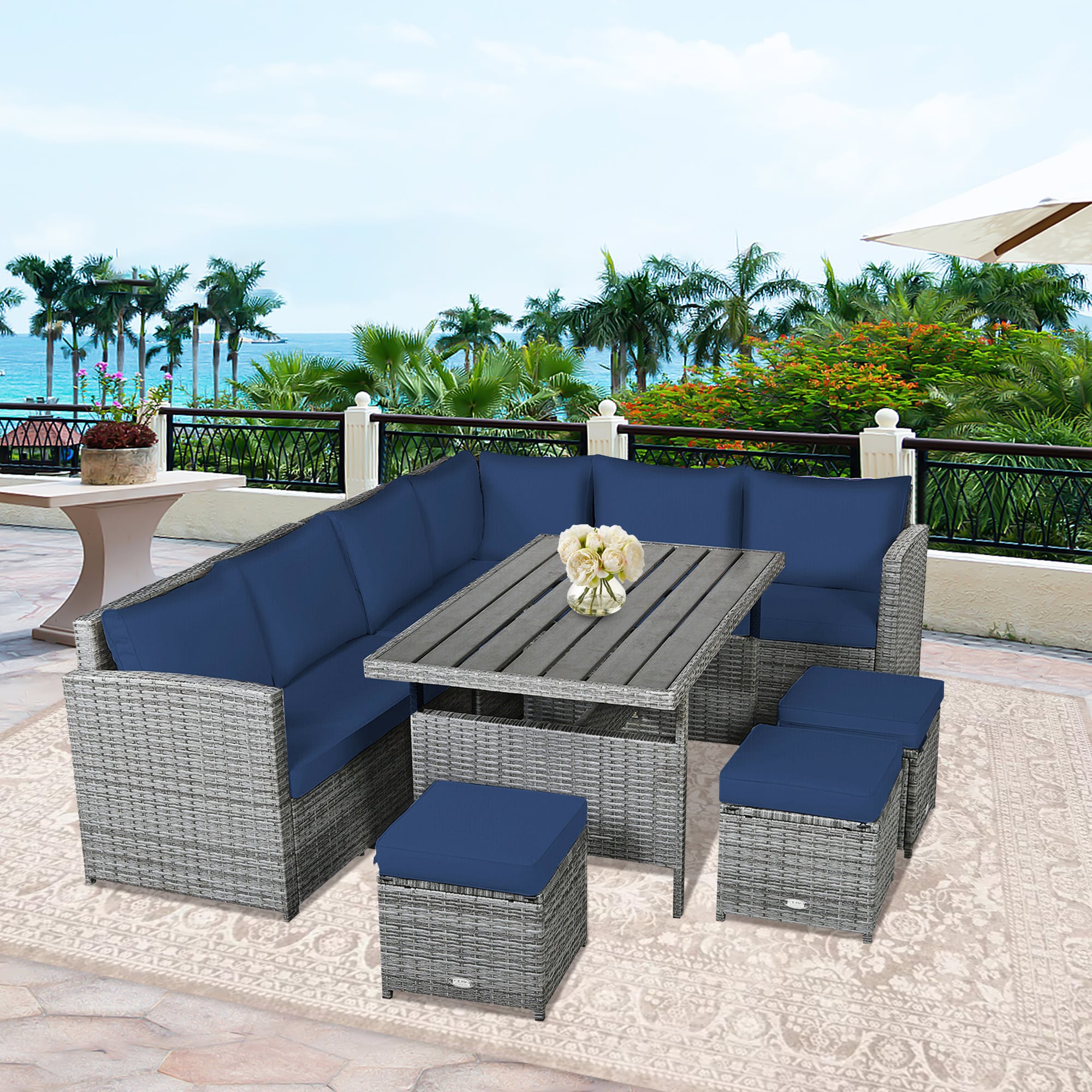 WELLFOR OUJ71503NY+ Patio-Conversation-Sets - View #4