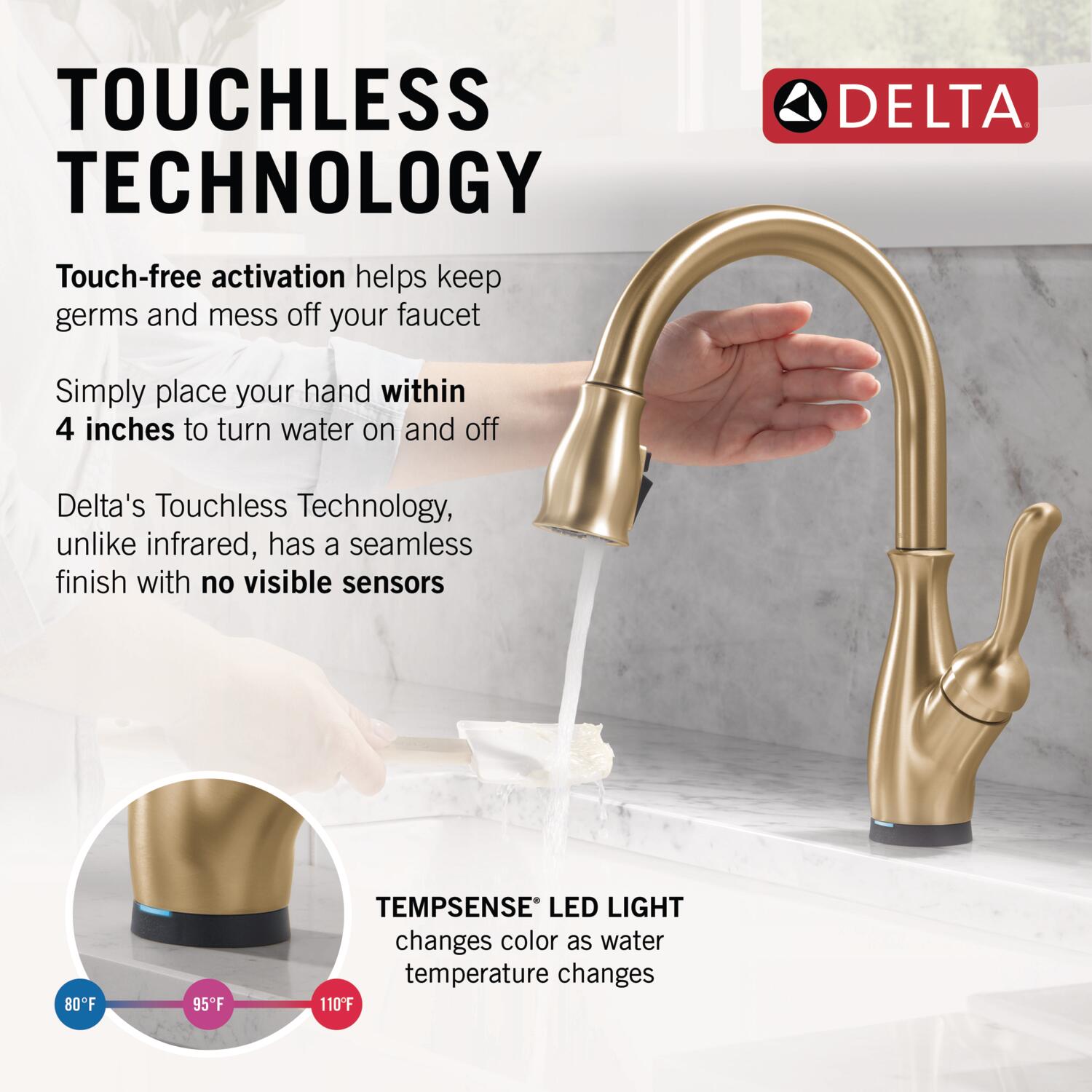 Delta 9178TL-CZ-DST Kitchen-Faucets - View #3