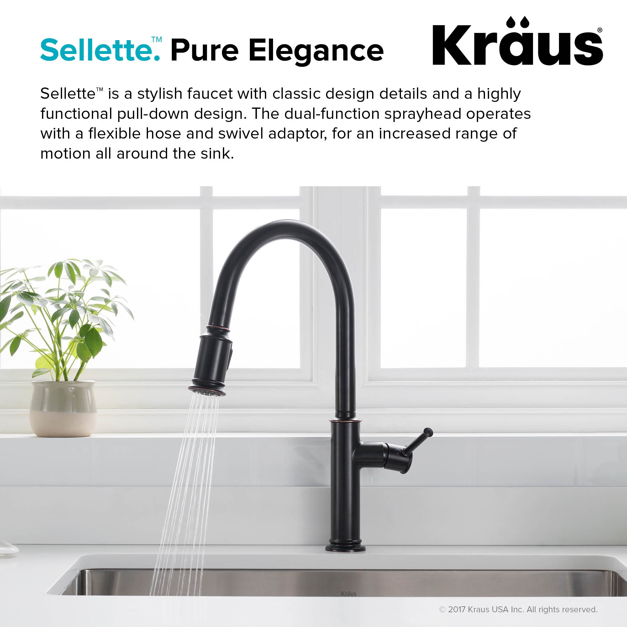 Kraus KPF-1680ORB-KSD80ORB Kitchen-Faucets - View #3