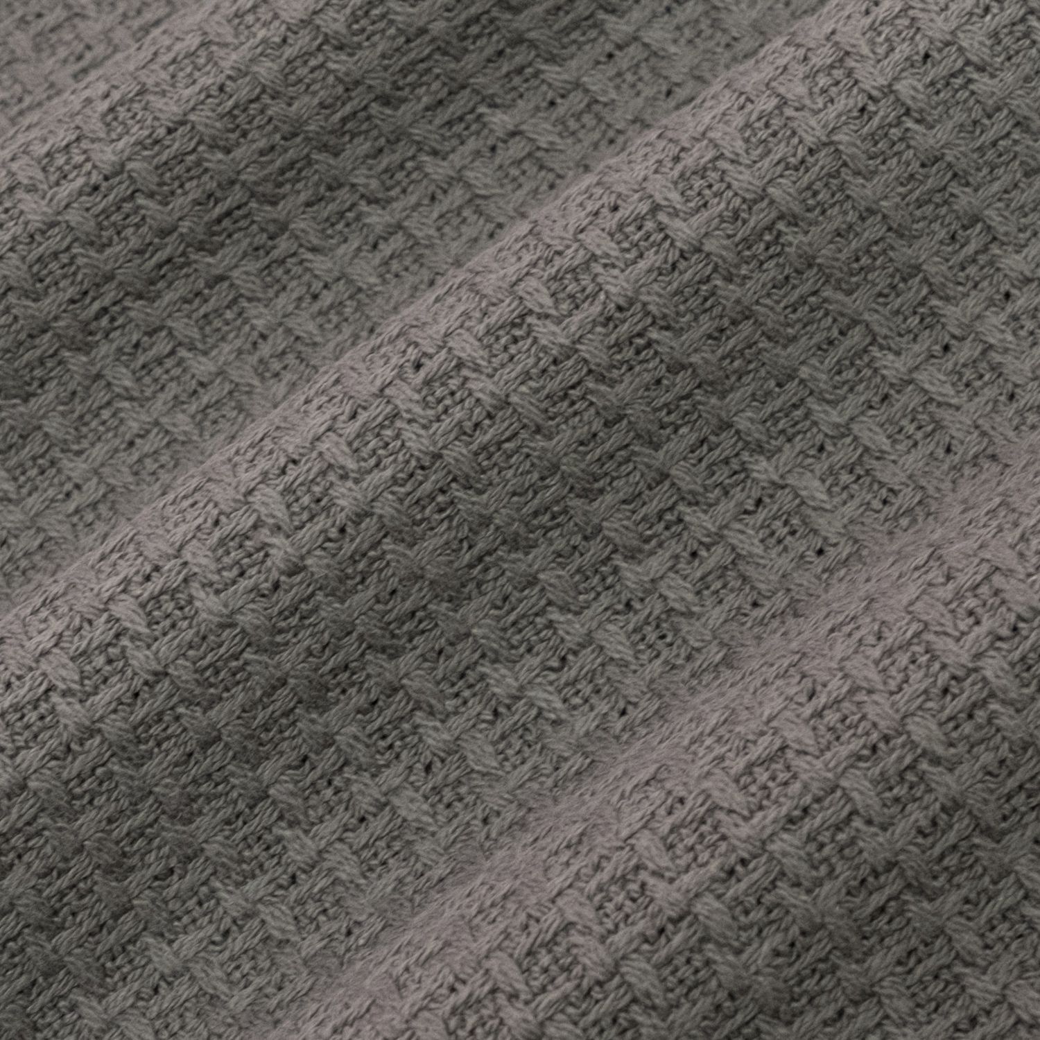 Sweet Home Collection LOW-BLGRAND-DGY-FQ Blankets-And-Throws - View #2