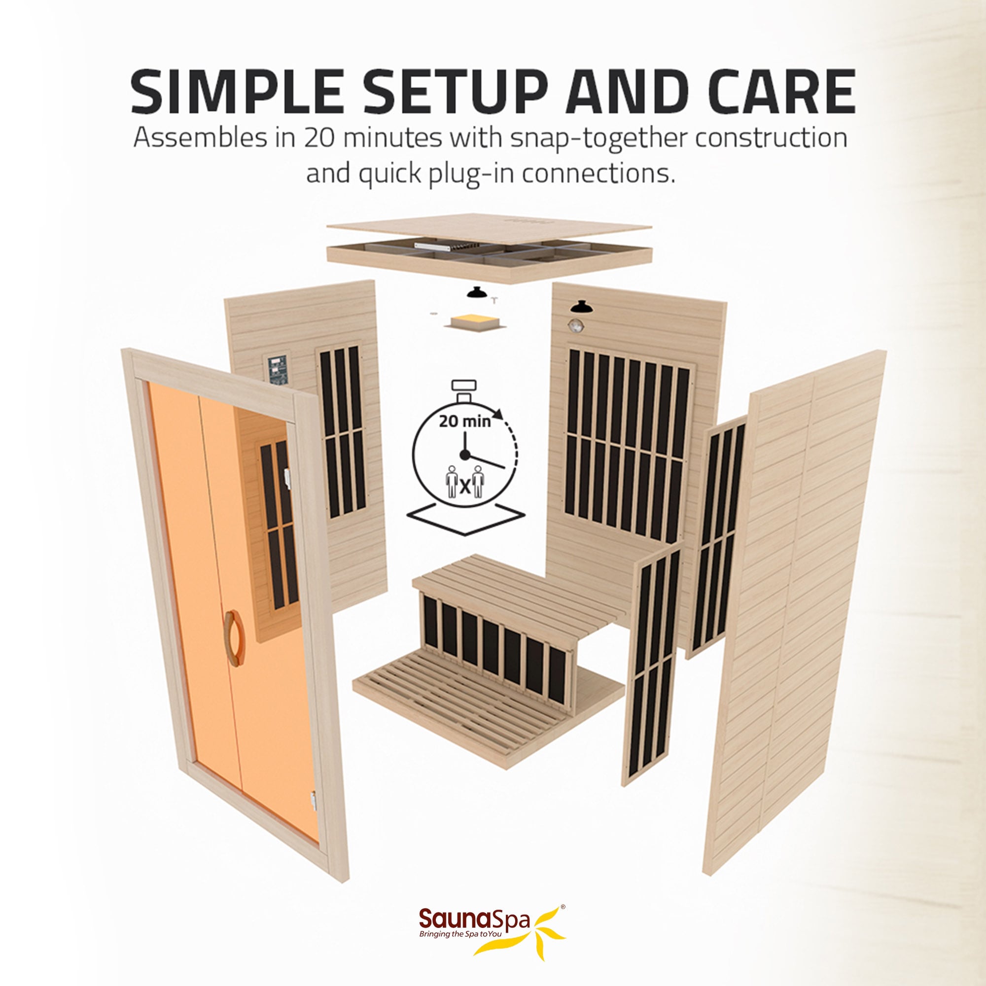 SteamSpa SC-SS0014-GS Indoor-Saunas - View #10