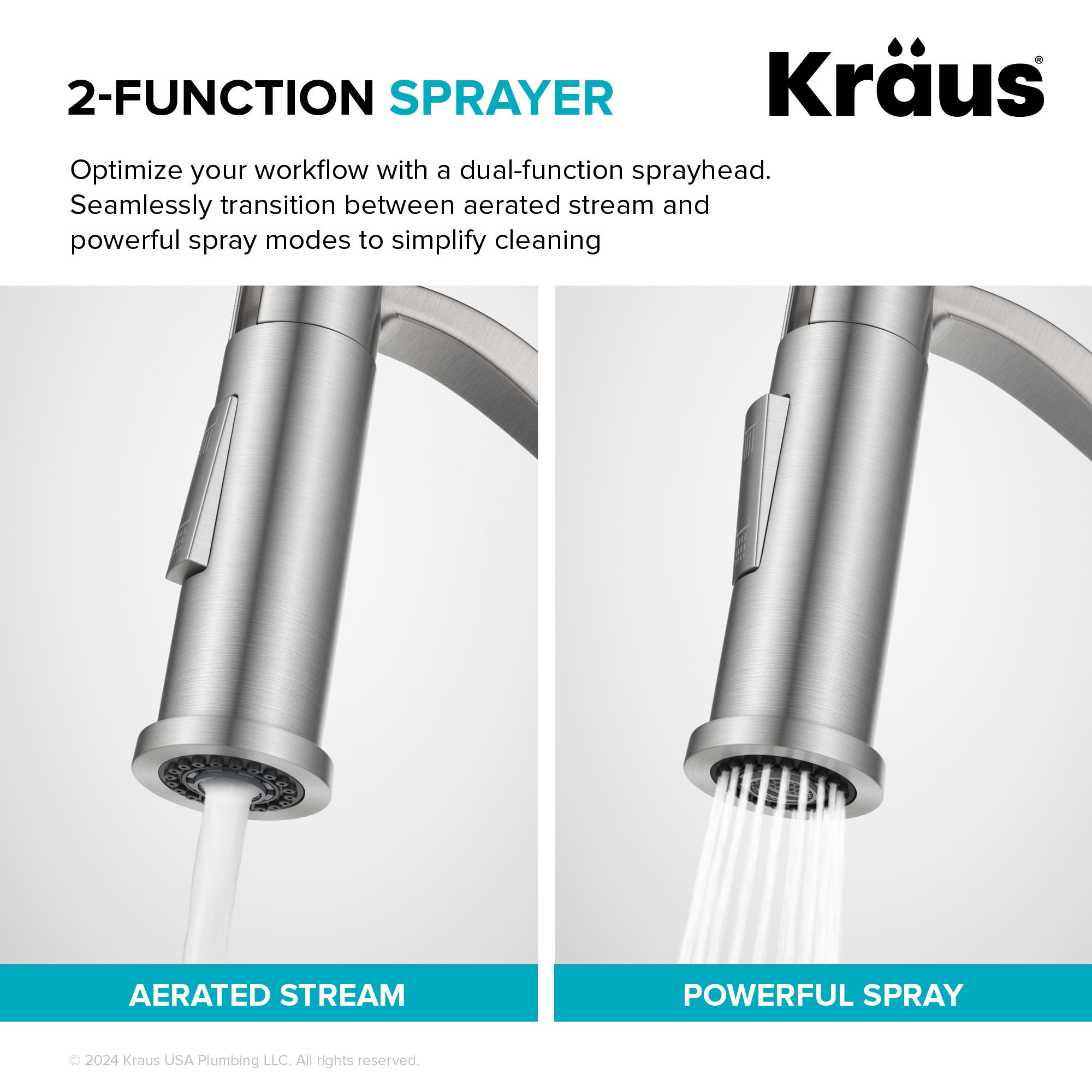 Kraus KPF-2635SFBB Kitchen-Faucets - View #11