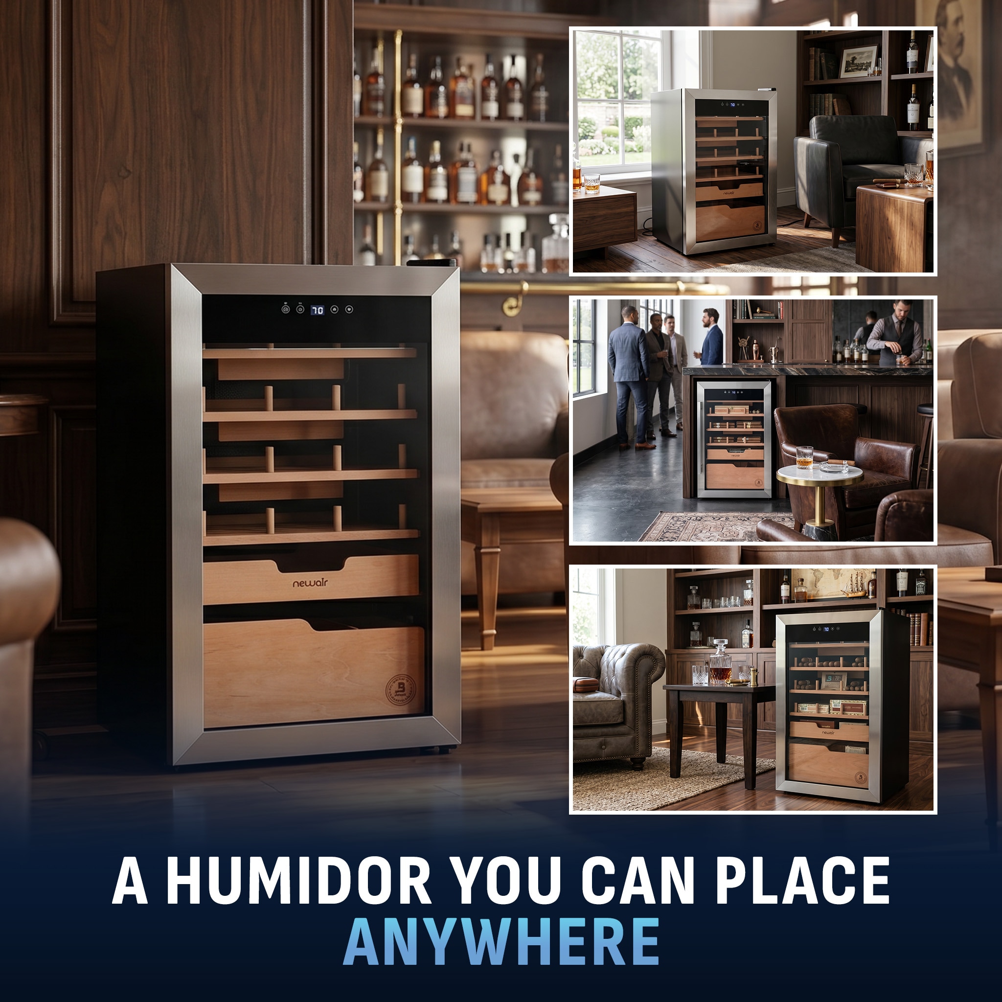 NewAir NCH500SSB0 humidors - View #6