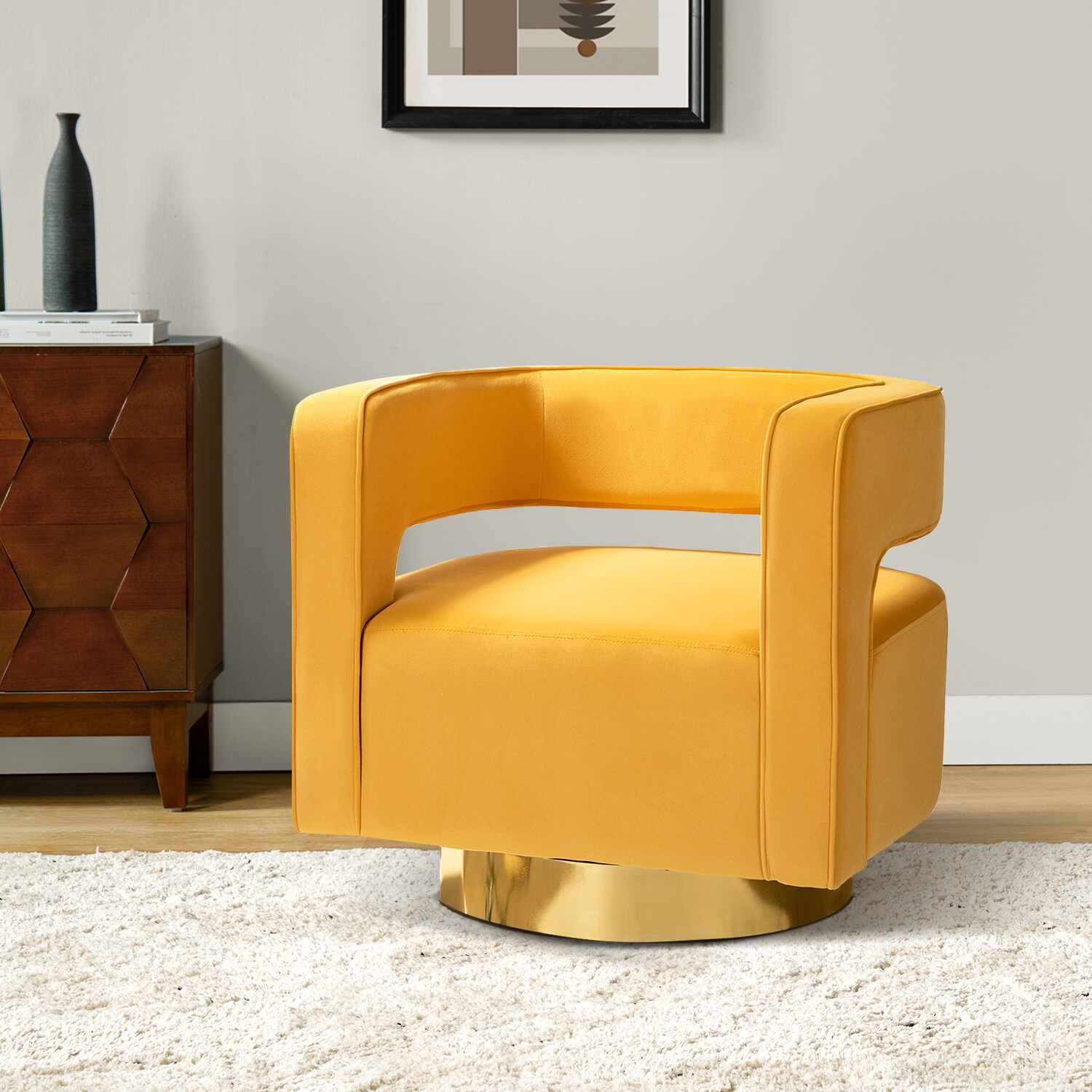 14 Karat Home CHM0141-MUSTARD chairs - View #5