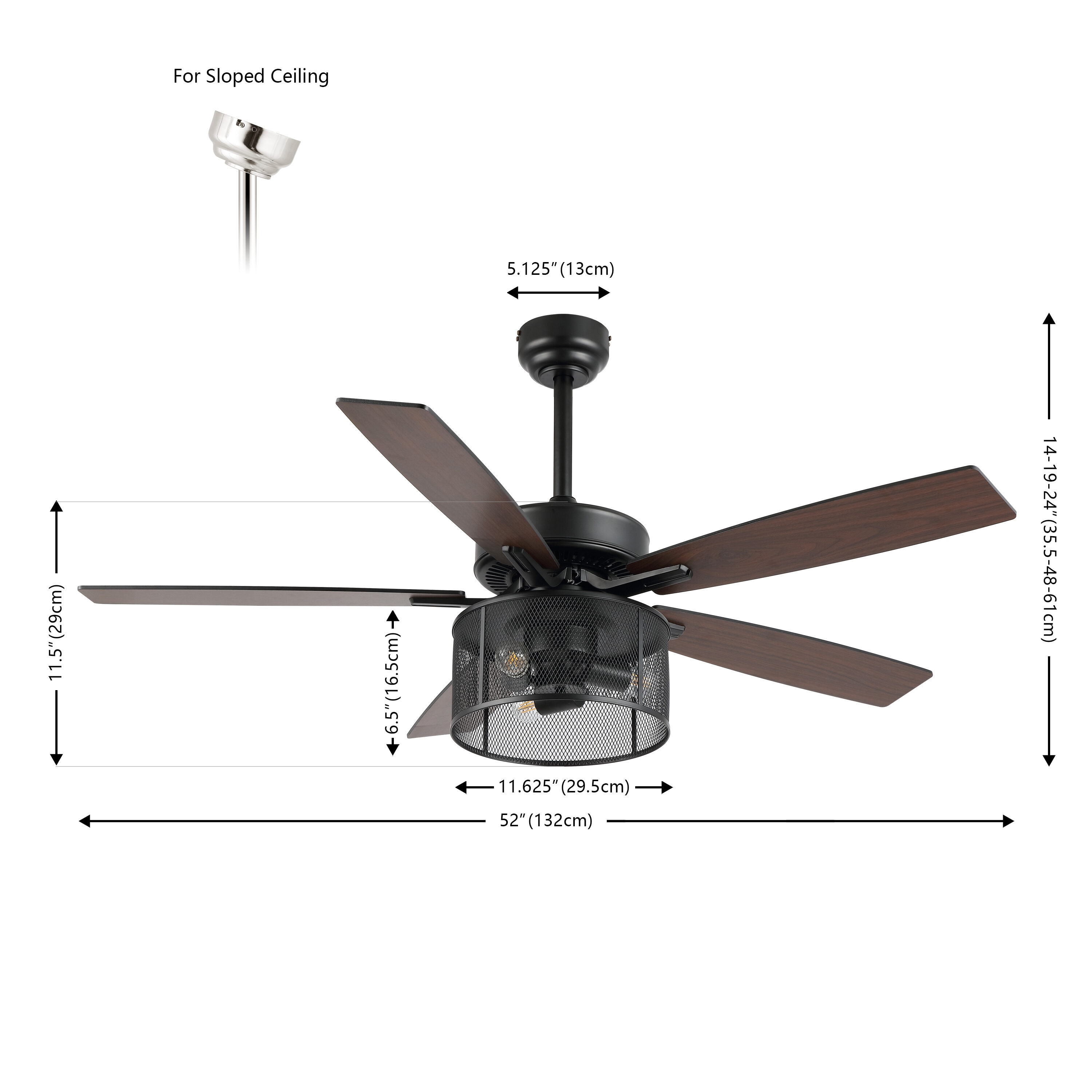 JONATHAN  Y JYL9721A Ceiling-Fans - View #5