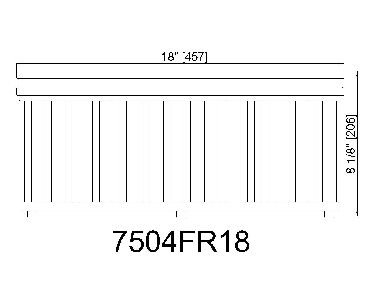 Z-Lite 7504FR18-MB flushmounts - View #8