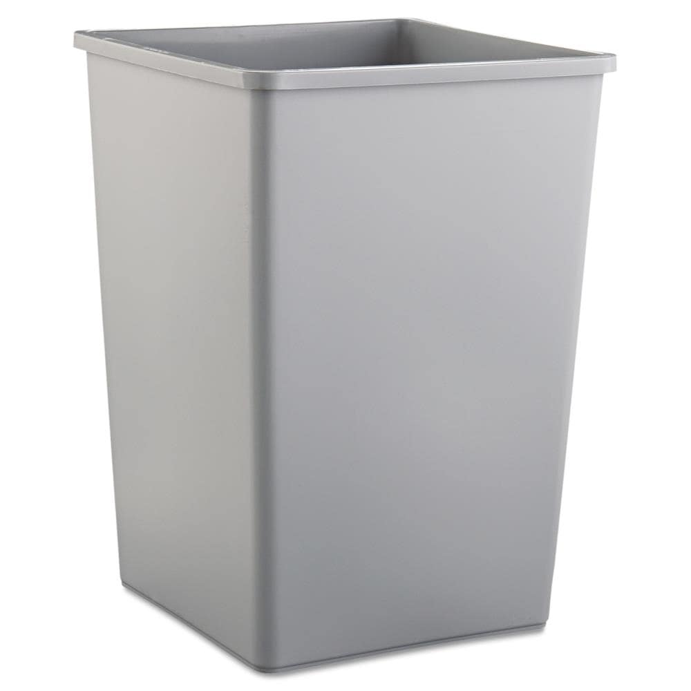 Rubbermaid Commercial Products 92-Gallons Gray Commercial Indoor Recycling  Bin in the Recycling Bins department at