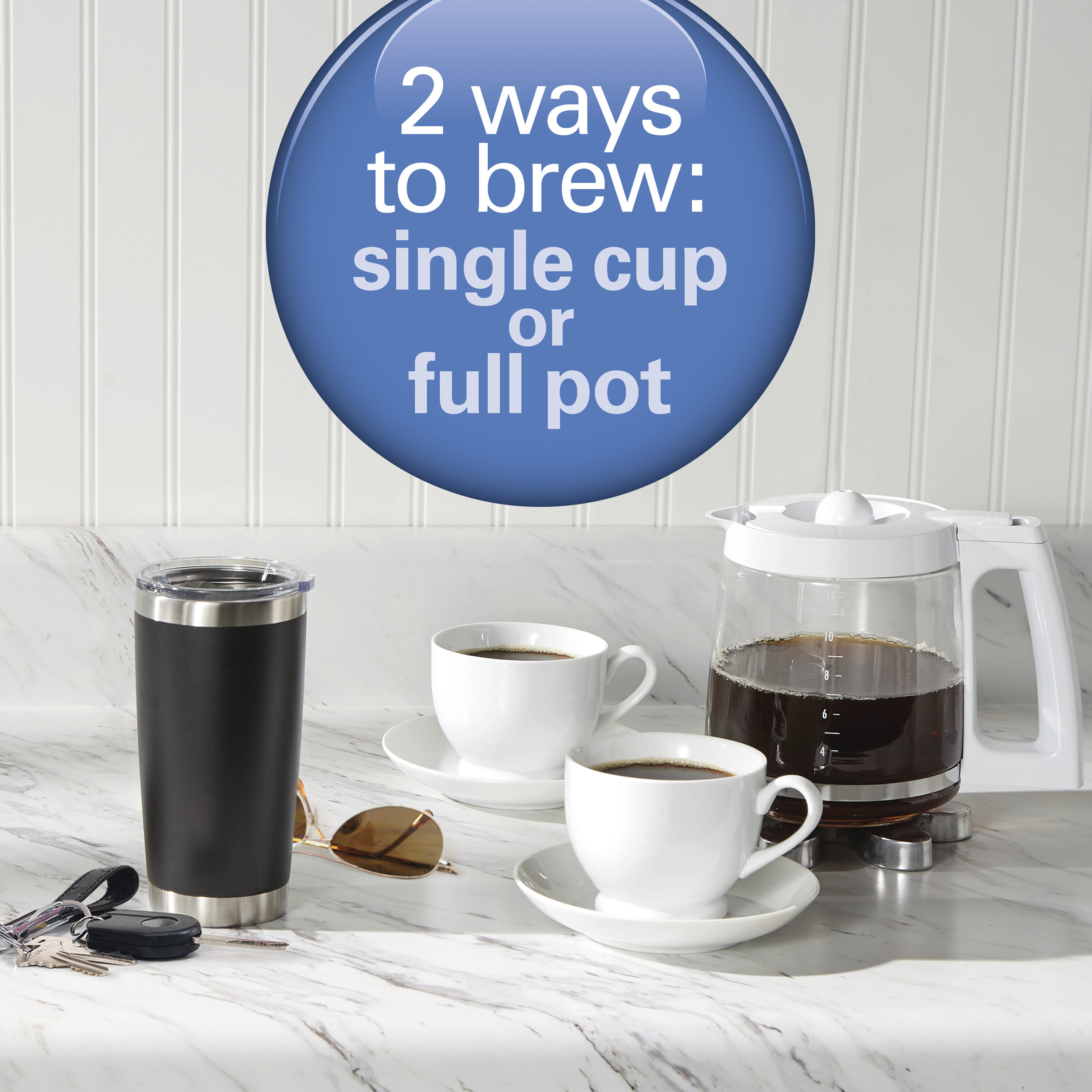 Single Cup And Pot Coffee Maker