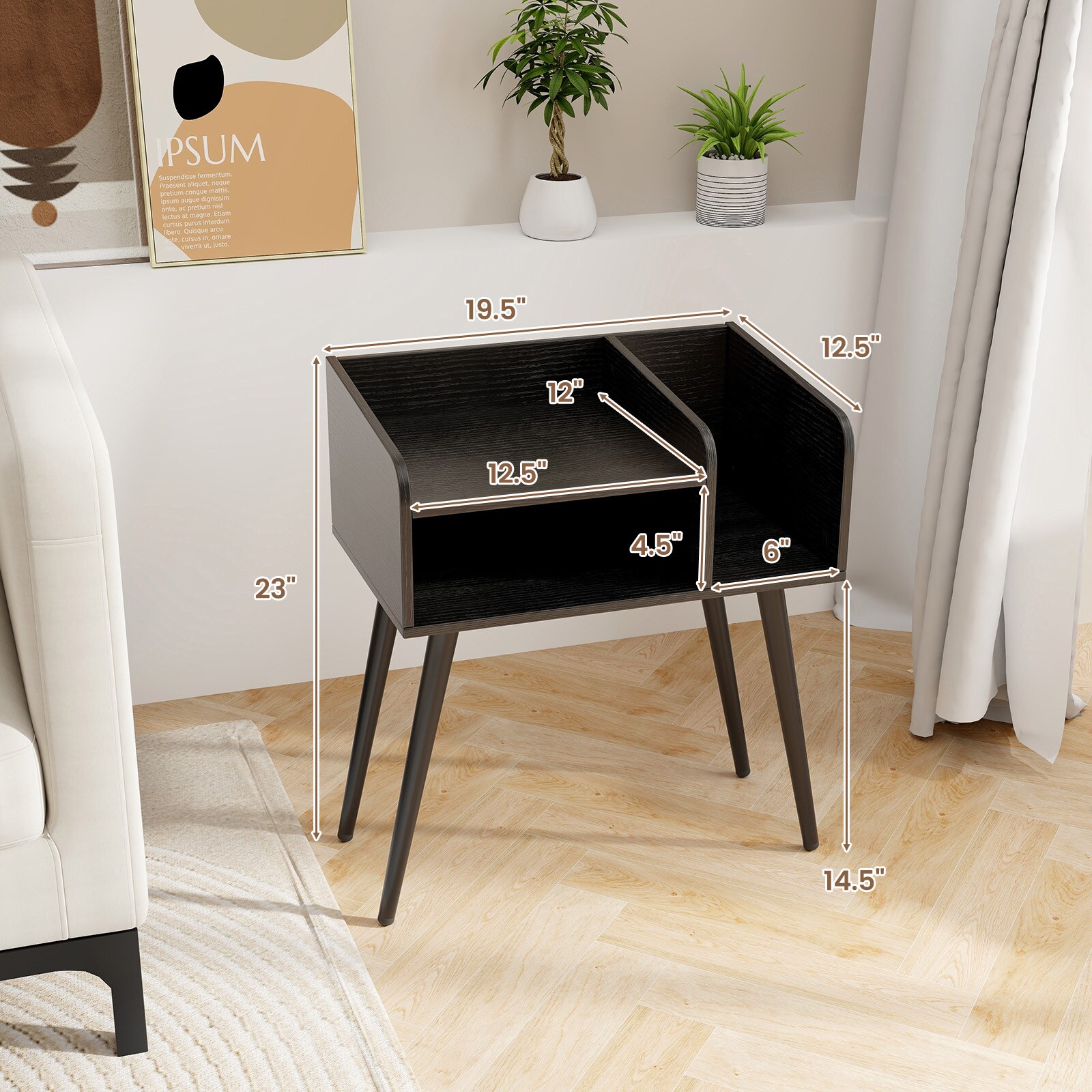 Fenbeli QLLSFENH163 nightstands - View #3