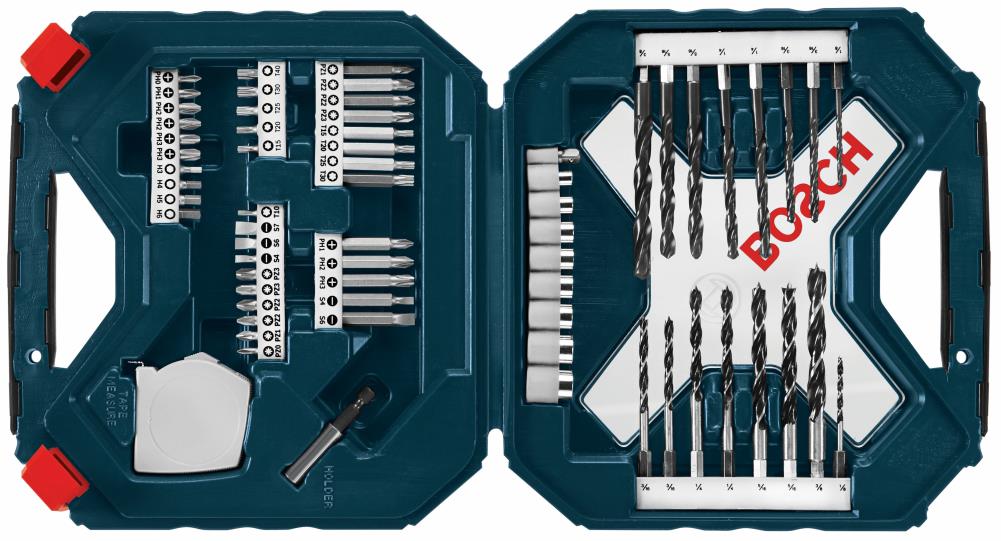 Bosch High-speed Steel Hex Shank Bit Set (65-Piece) in the Screwdriver Bits  department at Lowes.com