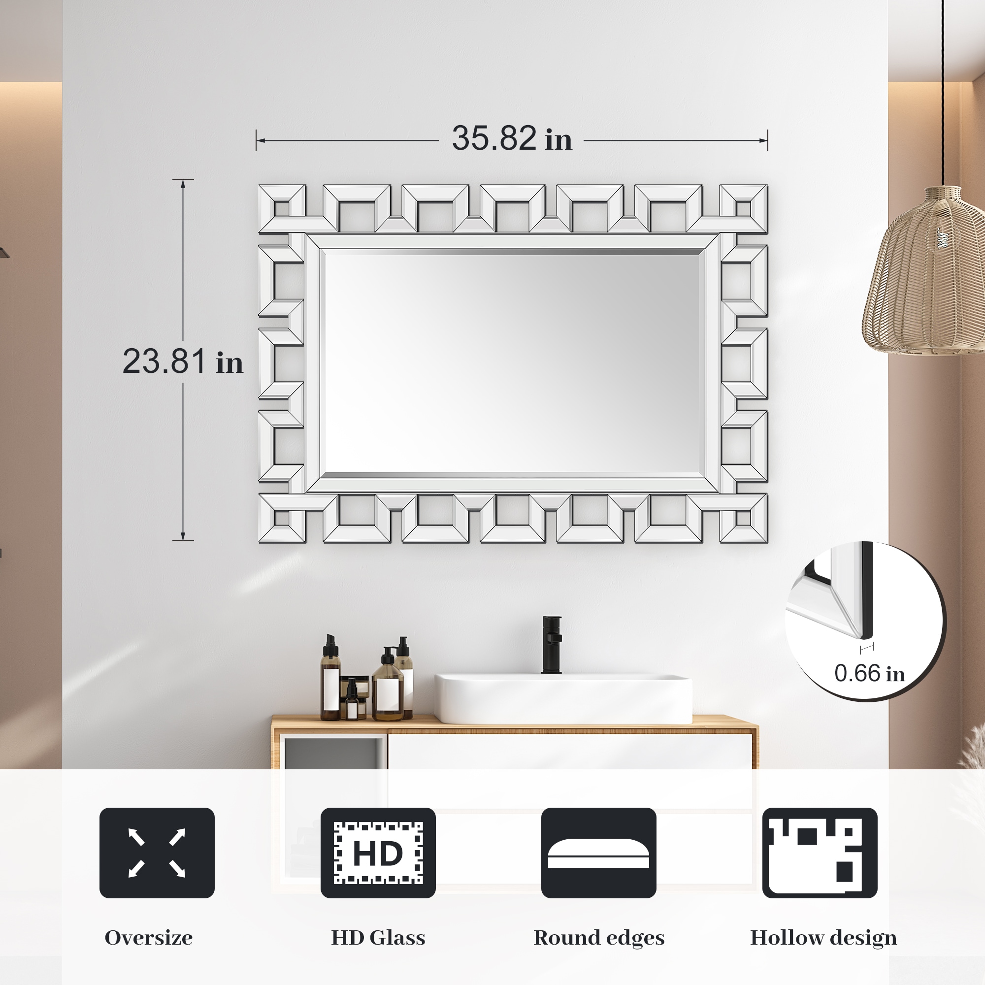 Airsurfer AS-38001 Decor-Mirrors - View #3